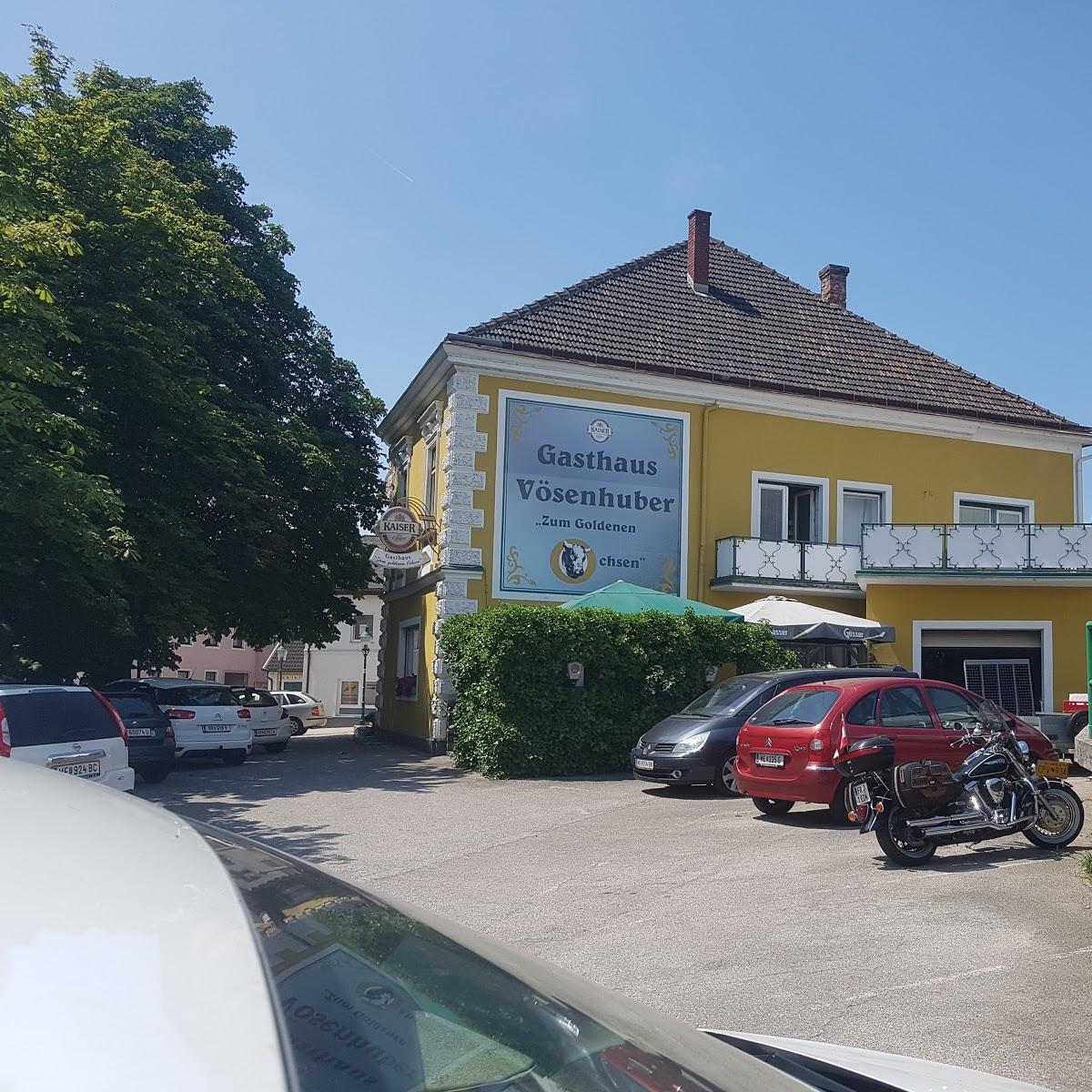 Restaurant "Gasthaus Vösenhuber Zum goldenen Ochsen" in Persenbeug