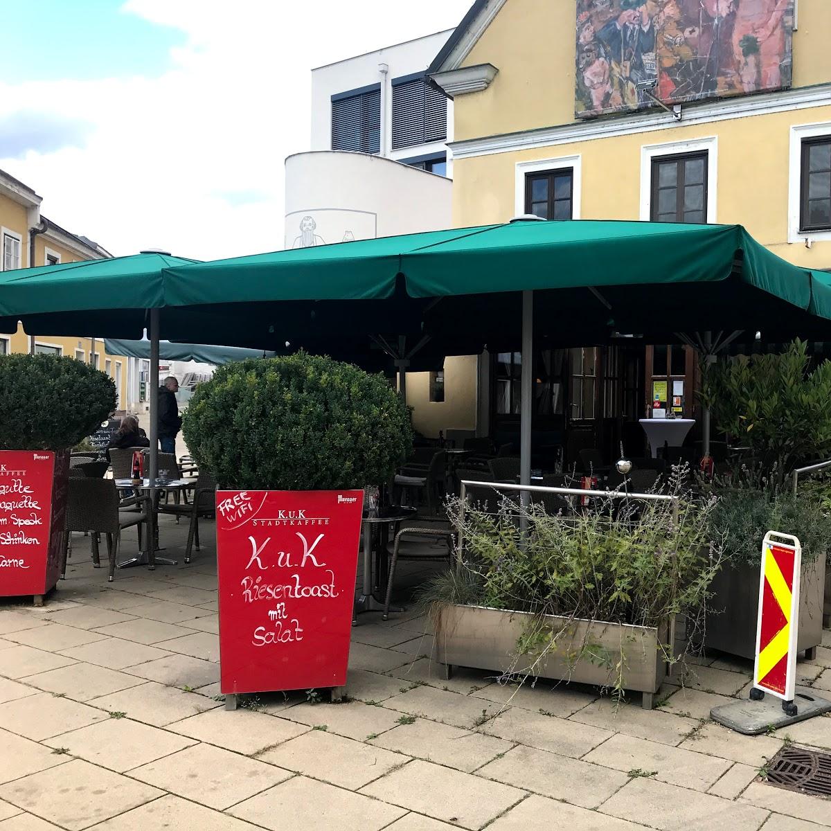 Restaurant "K & K Stadtkaffee" in Pöchlarn