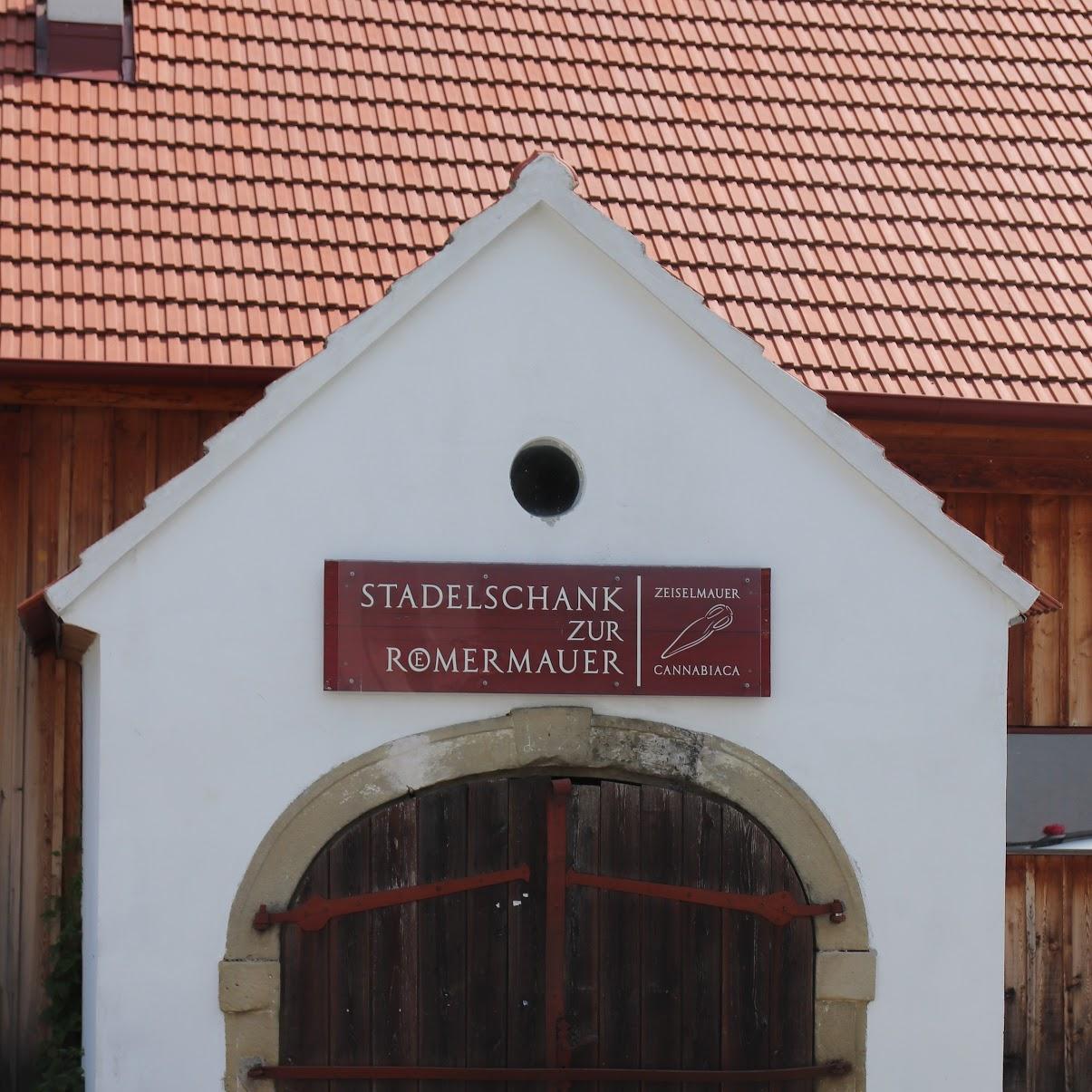 Restaurant "Stadelschank zur Römermauer" in Zeiselmauer