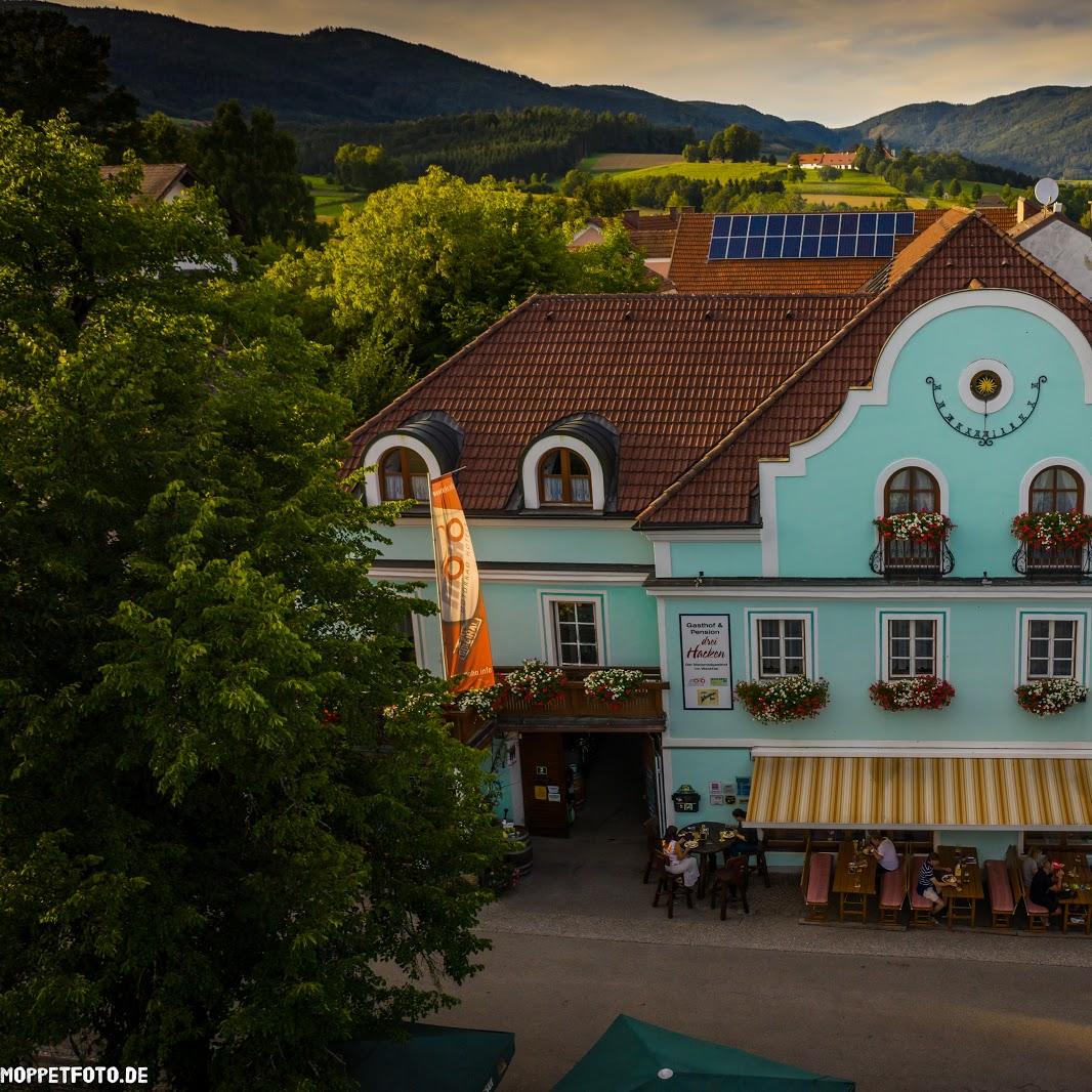 Restaurant "Pension Drei Hacken Starkmann OG" in Yspertal
