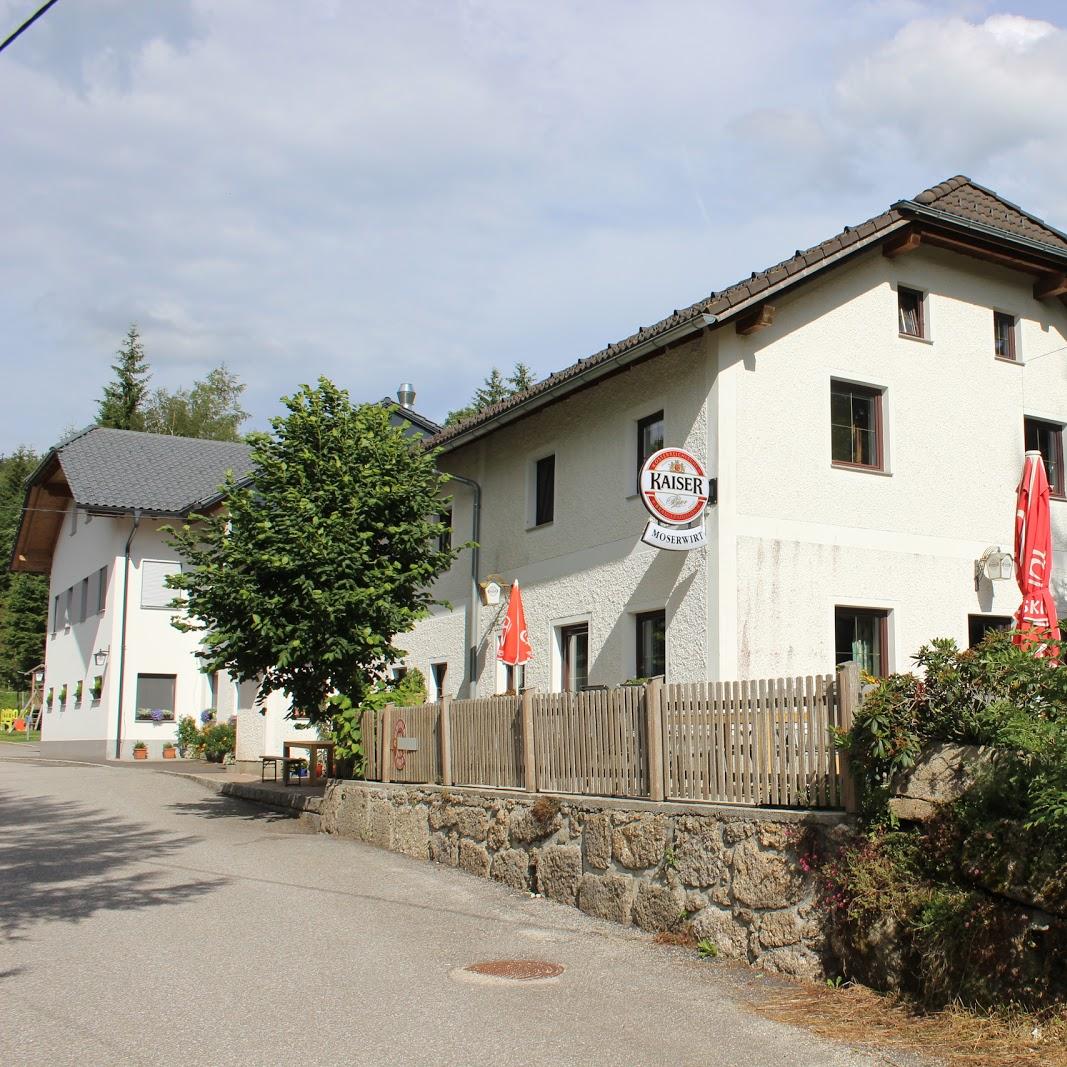 Restaurant "Moserwirt" in Unterweißenbach