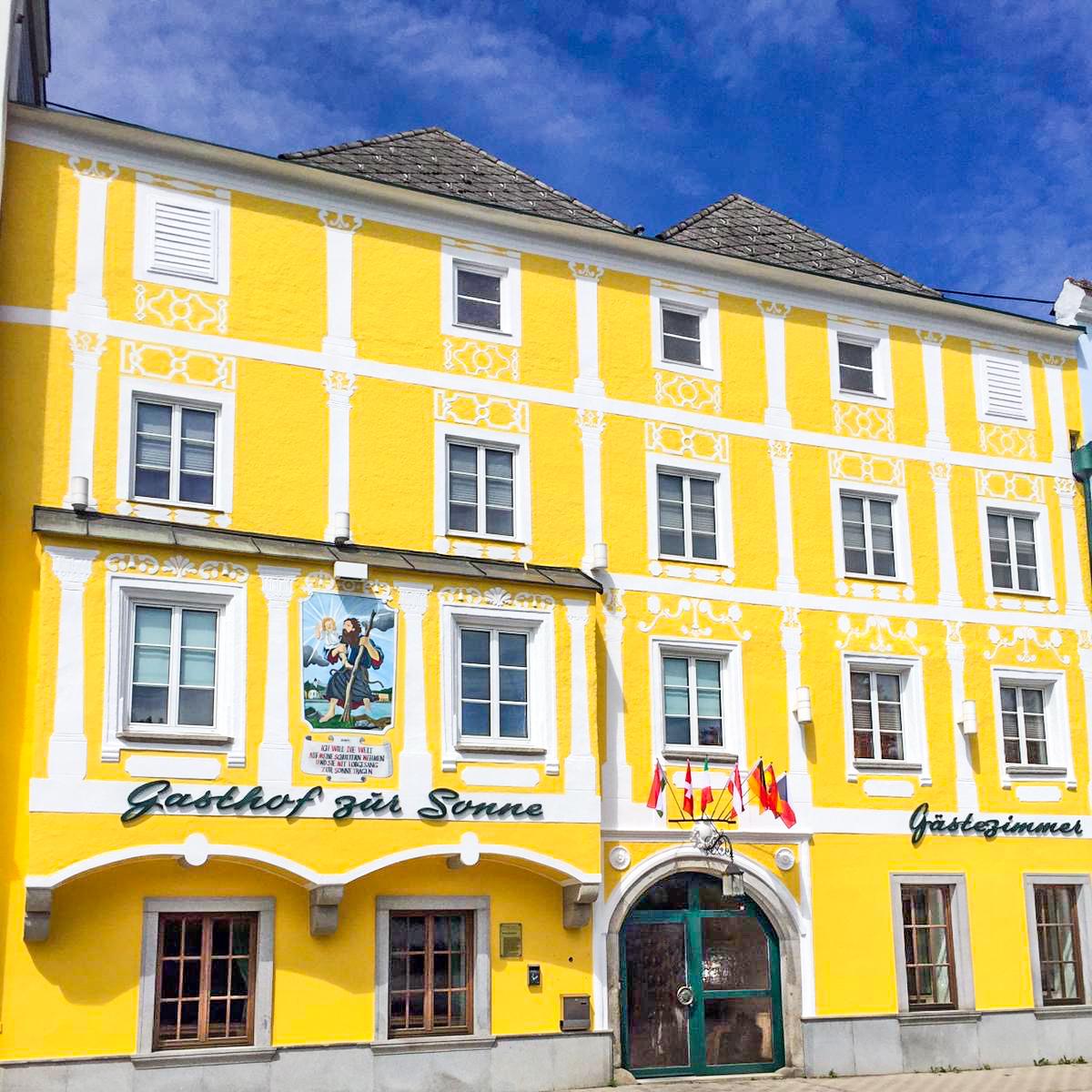 Restaurant "Sonne - Hotel | Gasthof | Restaurant" in Aschach an der Donau