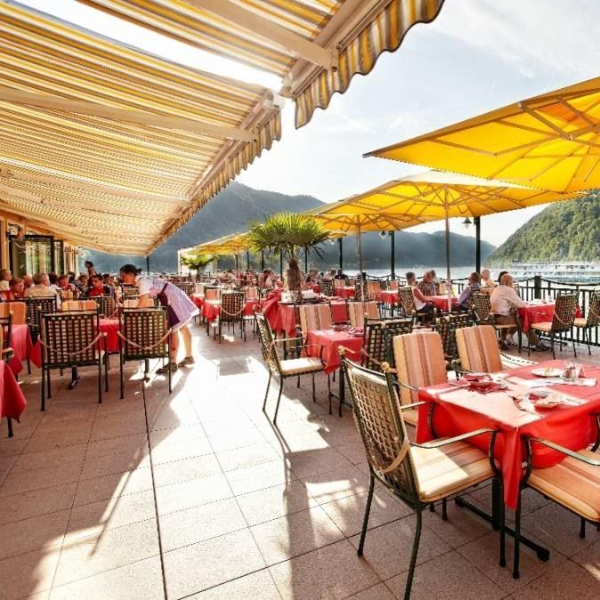 Restaurant "Hotel Donauschlinge" in Haibach ob der Donau