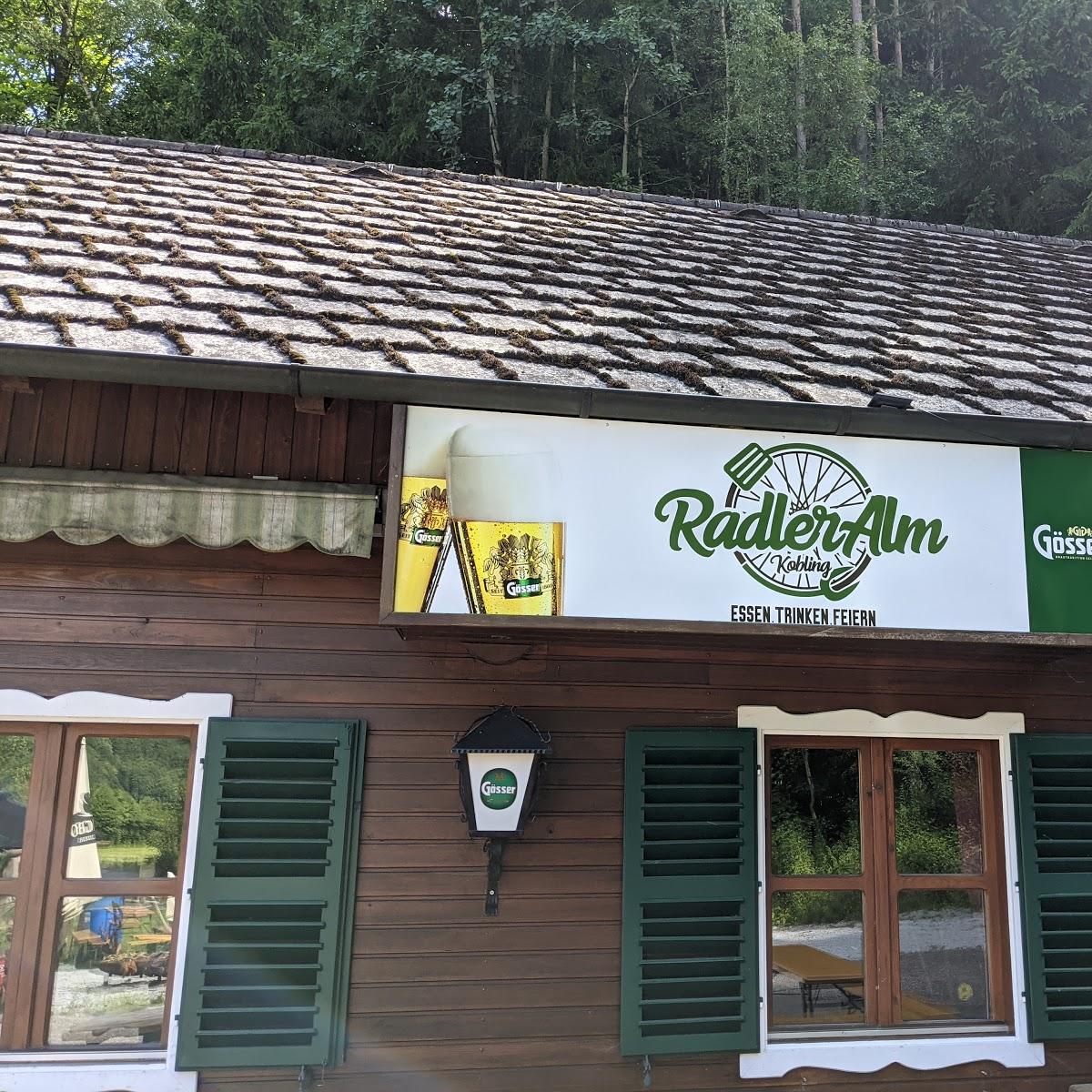 Restaurant "Radleralm" in Kobling
