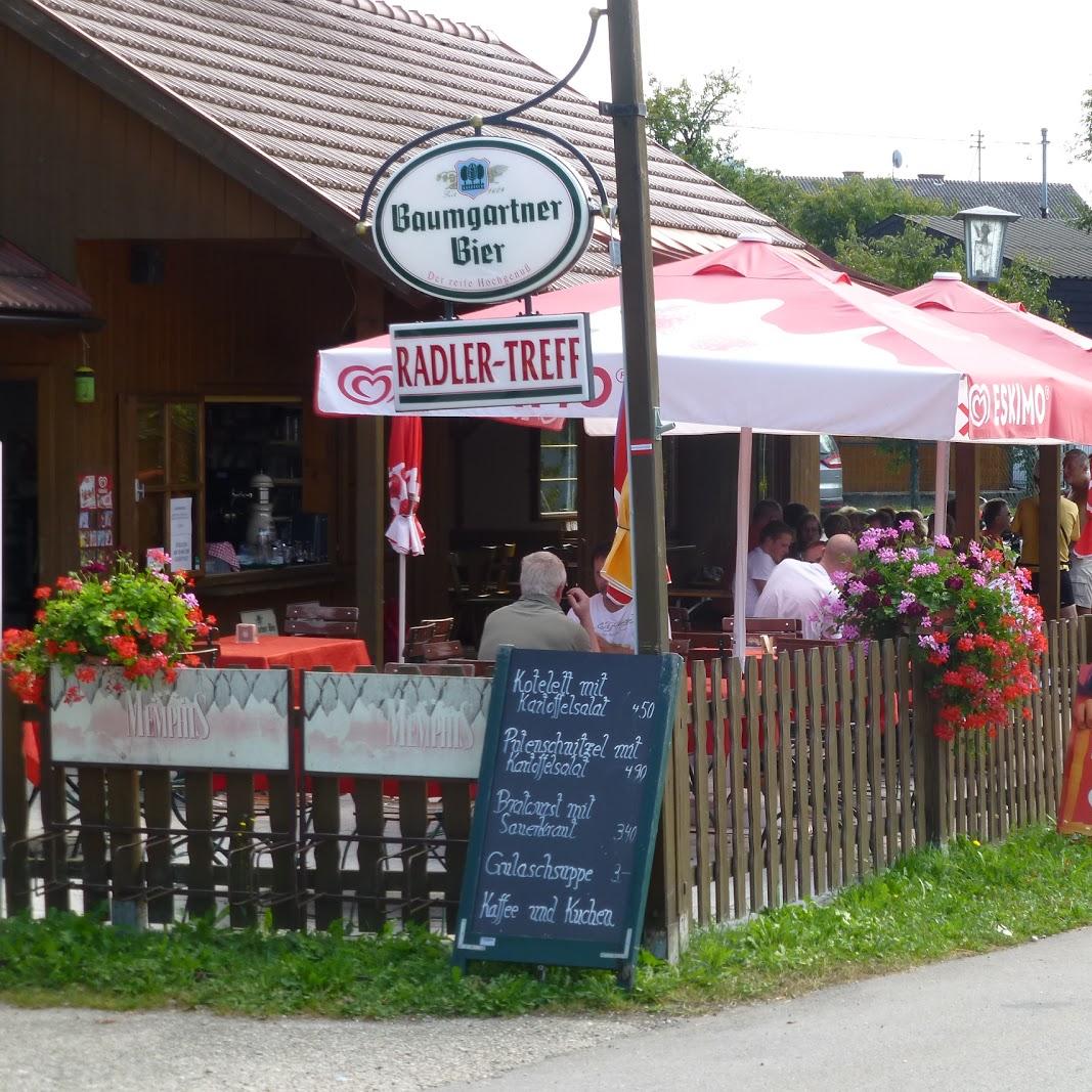 Restaurant "Radlertreff" in Niederranna