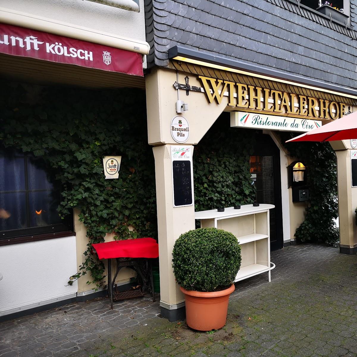 Restaurant "Ristorante Da Ciro taler Hof" in Wiehl