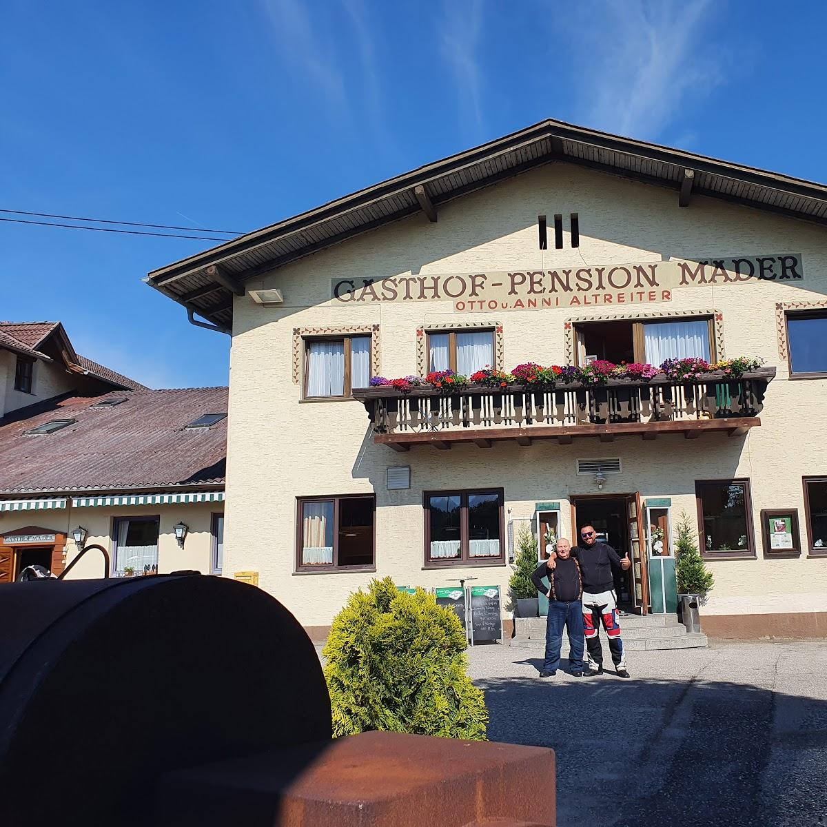 Restaurant "Gasthof Mader" in Lest