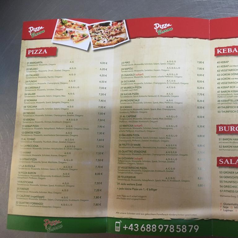 Restaurant "Baron" in Gutau