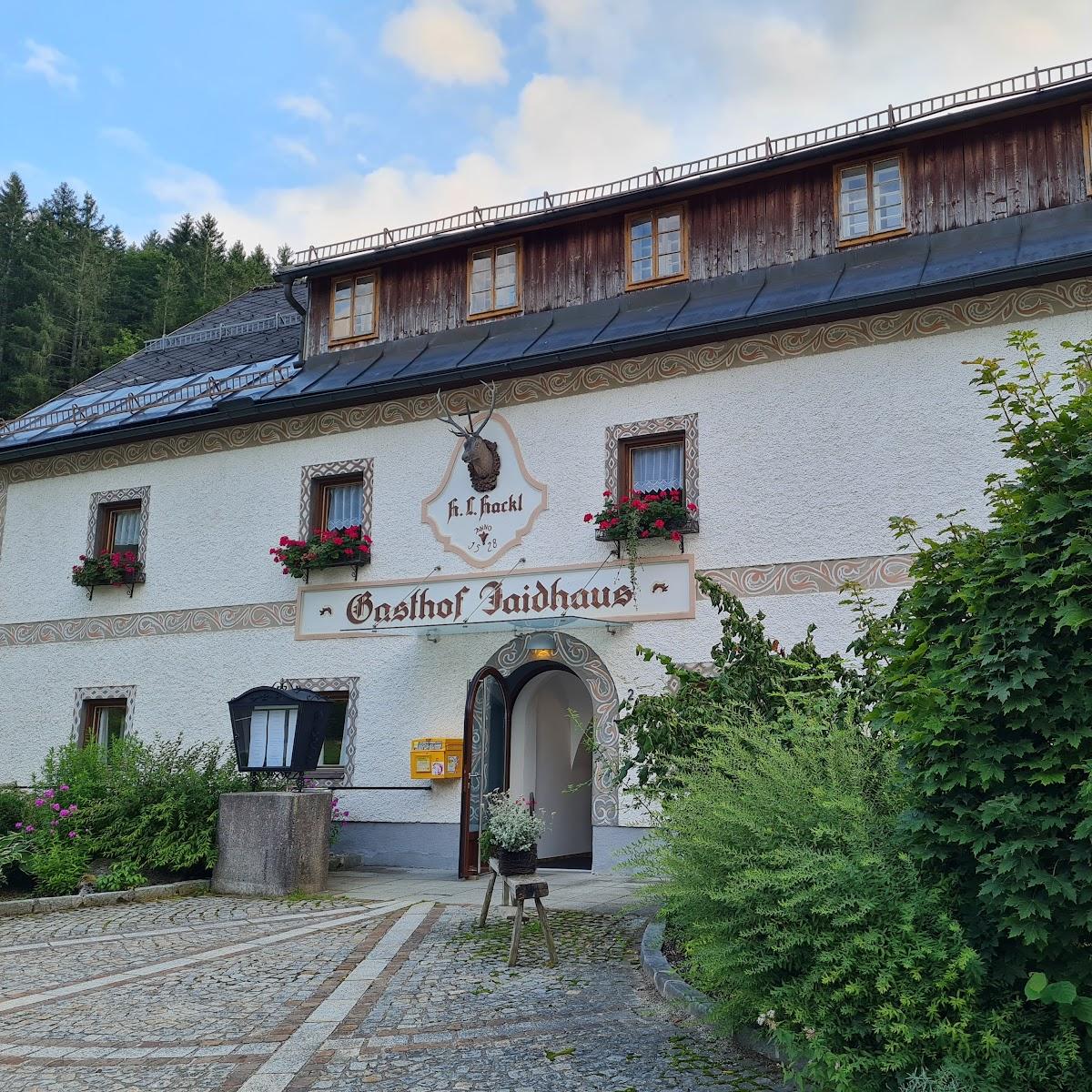 Restaurant "Gasthof Jaidhaus" in Hinterstoder