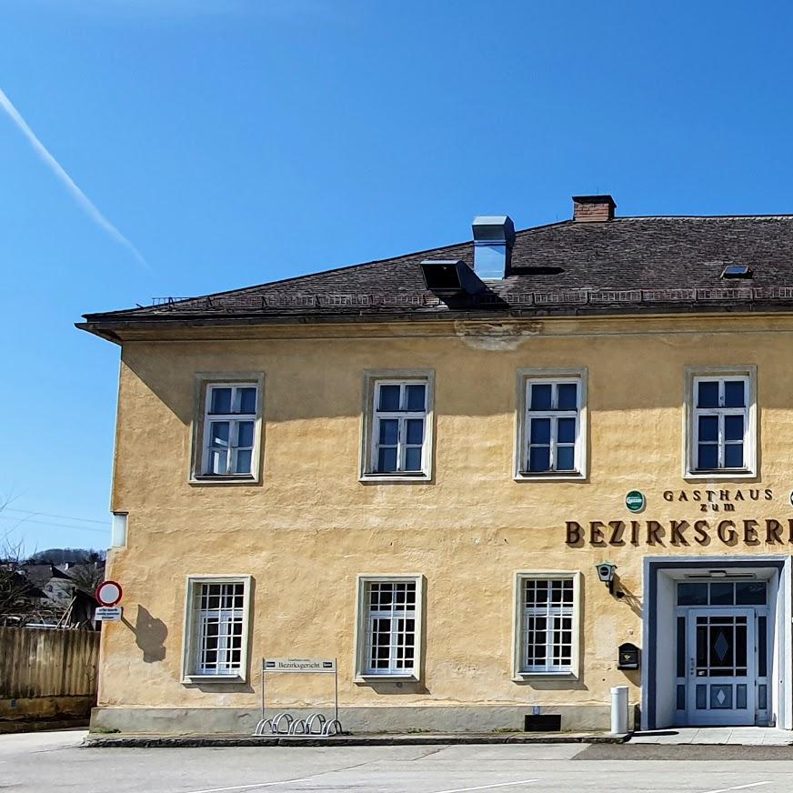 Restaurant "Gasthaus zum Bezirksgericht" in Untergrünburg