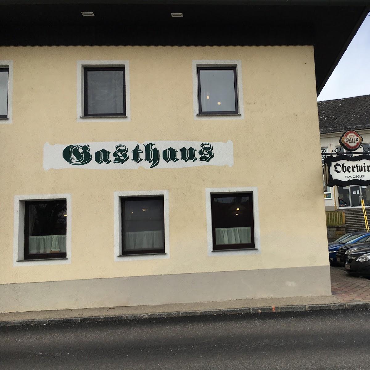 Restaurant "Gasthaus Oberwirt" in Sipbachzell
