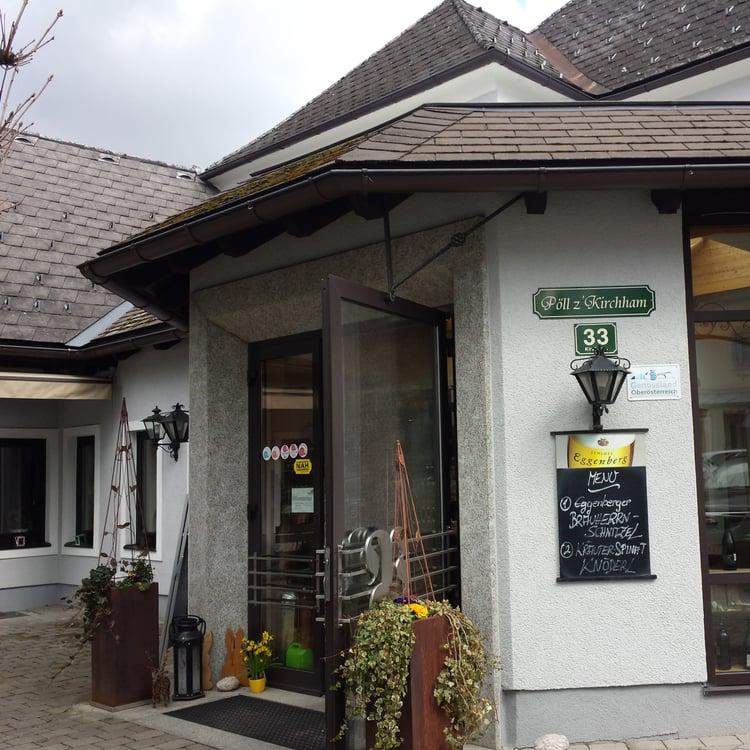 Restaurant "Gasthof Pöll" in Kirchham bei Vorchdorf