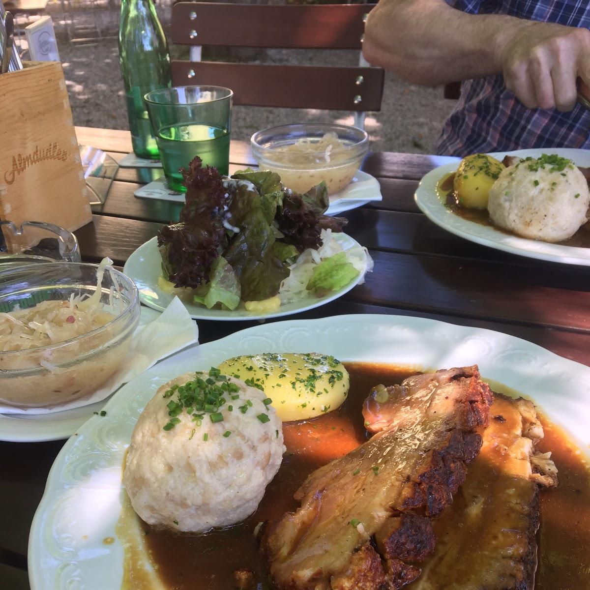 Restaurant "Gastgarten Kirchenwirt" in Andorf