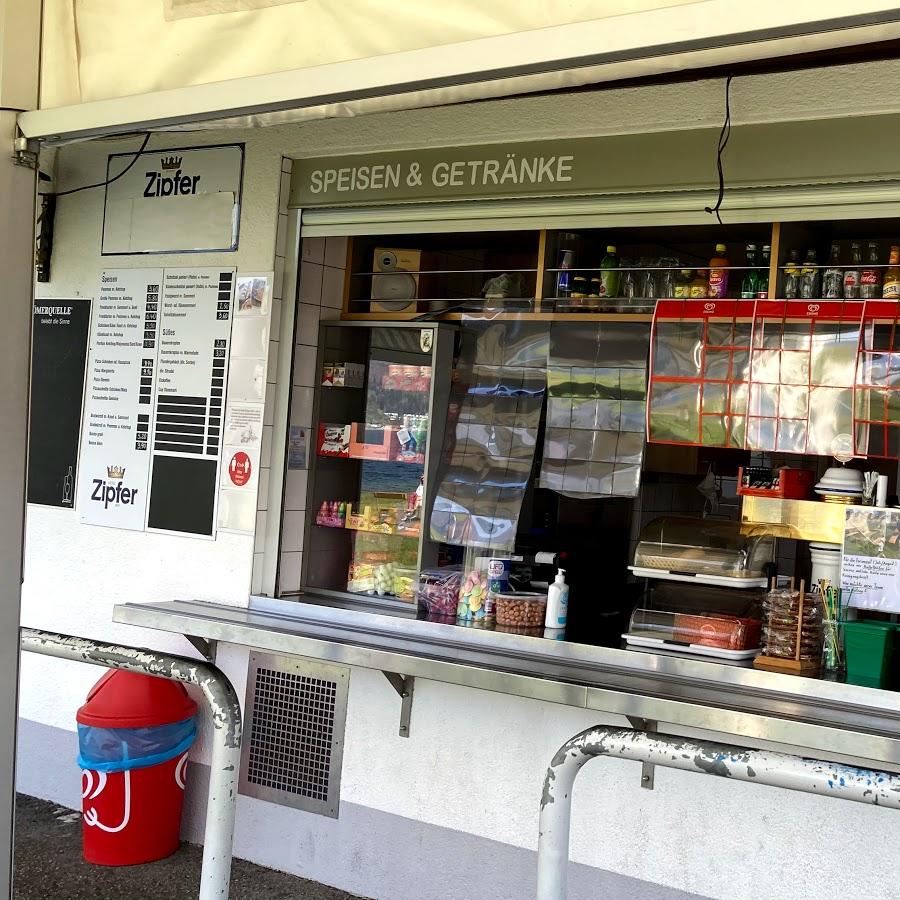 Restaurant "Badebuffet Bräuwiese" in Traunkirchen