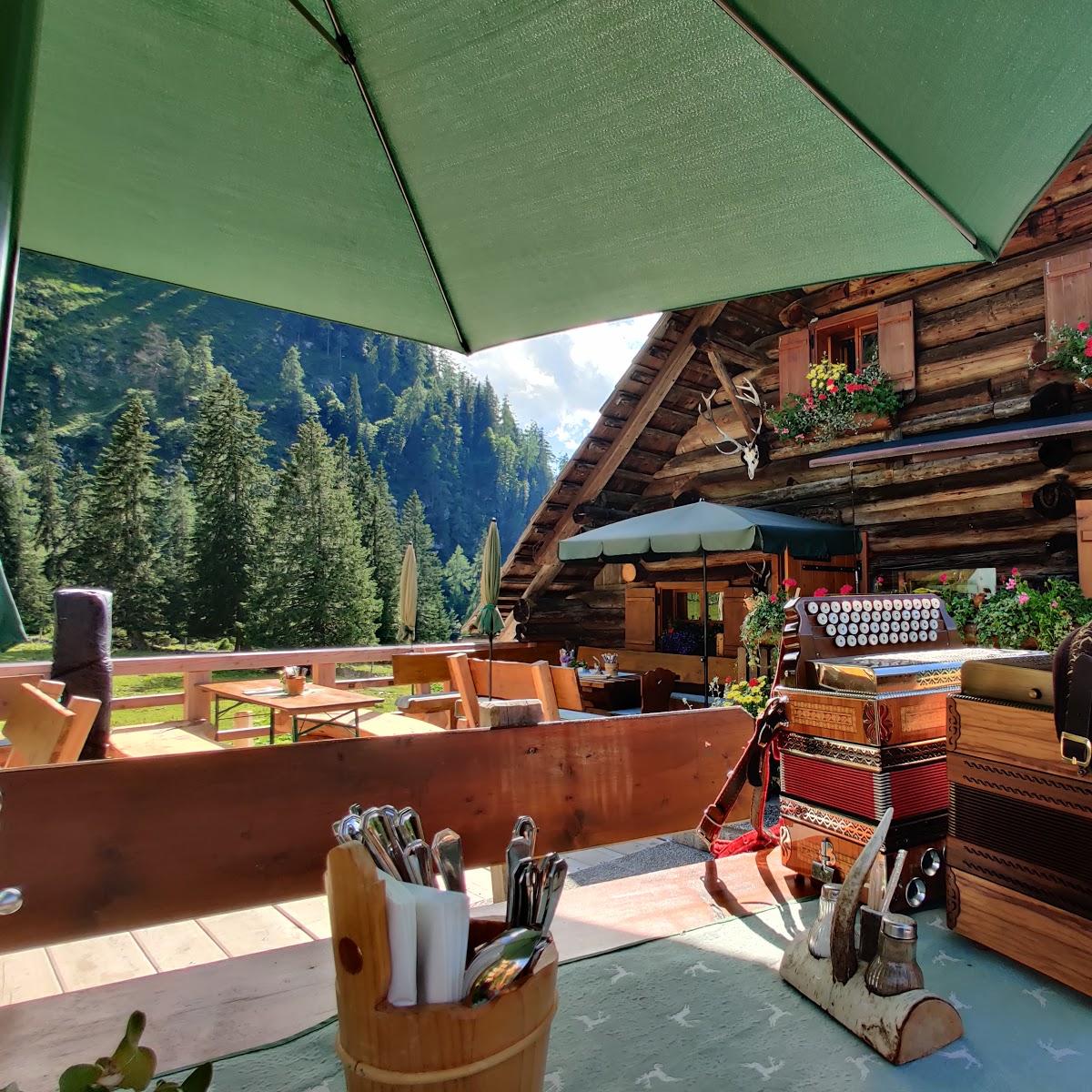 Restaurant "Rossalm" in Gosau