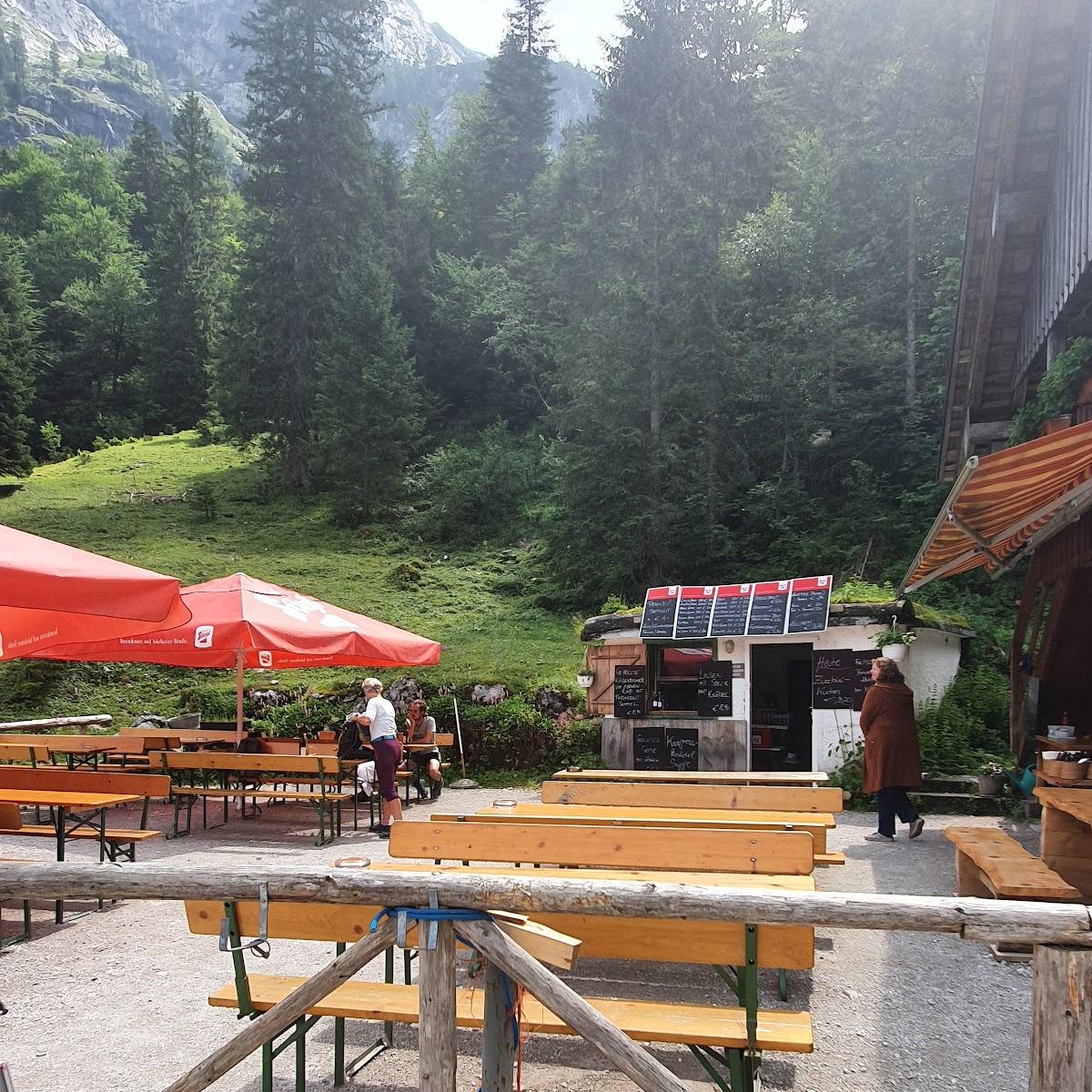 Restaurant "Holzmeister Alm" in Gosau