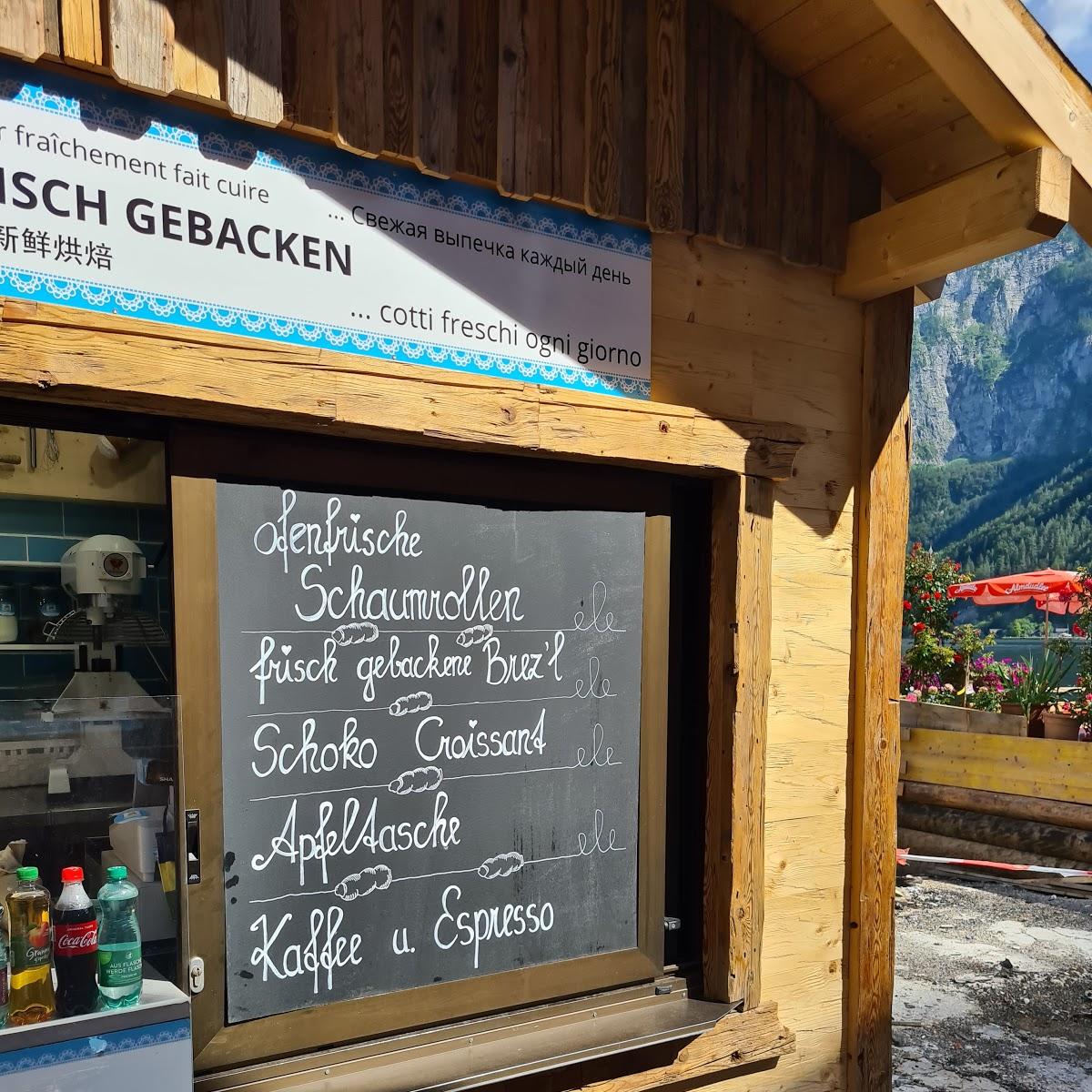 Restaurant "Taglich Frisch Gebacken" in Hallstatt