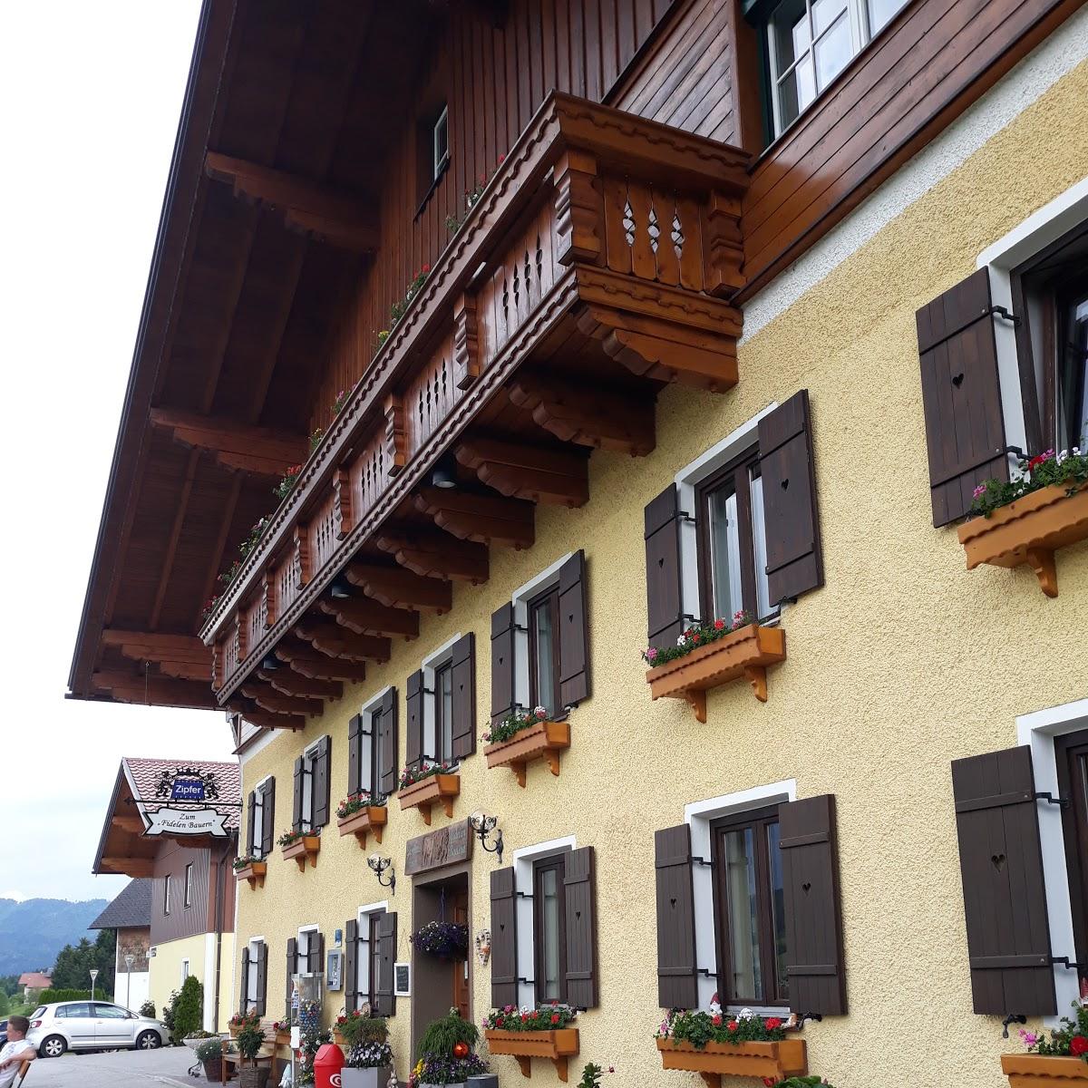 Restaurant "Gasthaus zum fidelen Bauern" in Oberwang