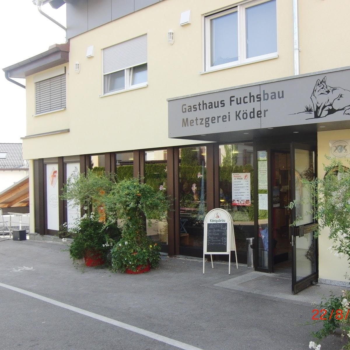 Restaurant "Gasthaus Fuchsbau - Metzgerei Köder GmbH" in  Aalen