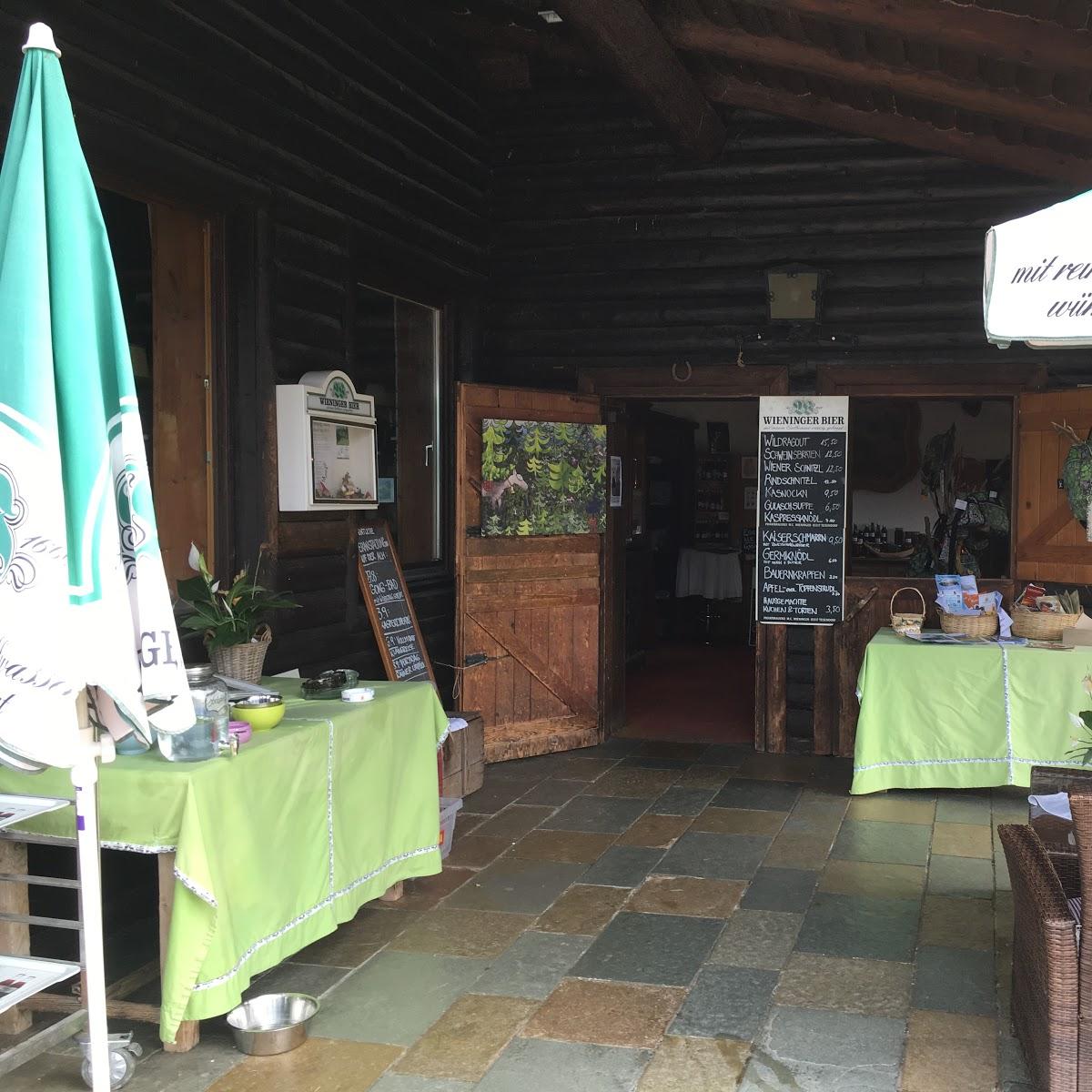 Restaurant "Wolfschwang Alm" in Großgmain