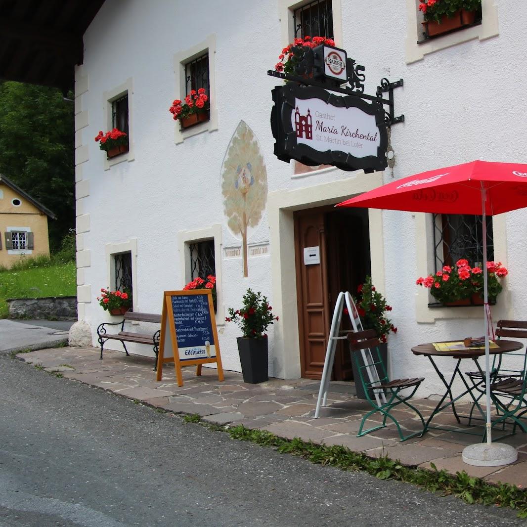 Restaurant "Gasthof Maria Kirchental Kirchentalwirt" in Sankt Martin bei Lofer