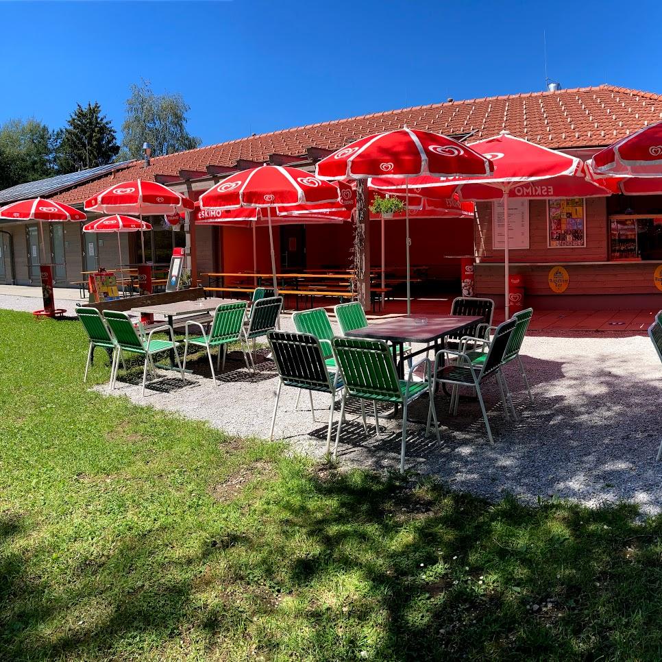 Restaurant "Strandbad Buffet" in Perwang am Grabensee