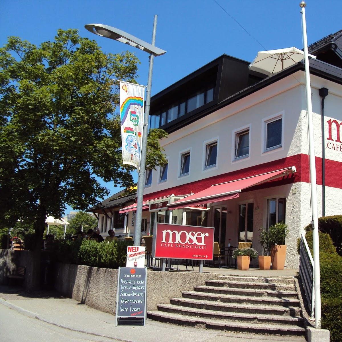 Restaurant "Cafe Konditorei Moser" in Seekirchen am Wallersee