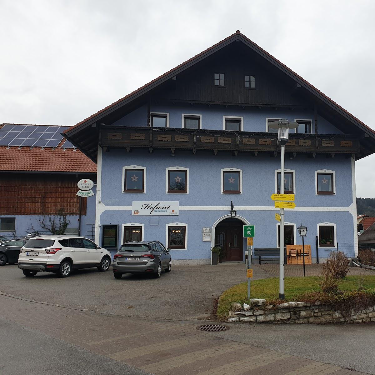 Restaurant "Gasthaus Hofwirt" in Schleedorf