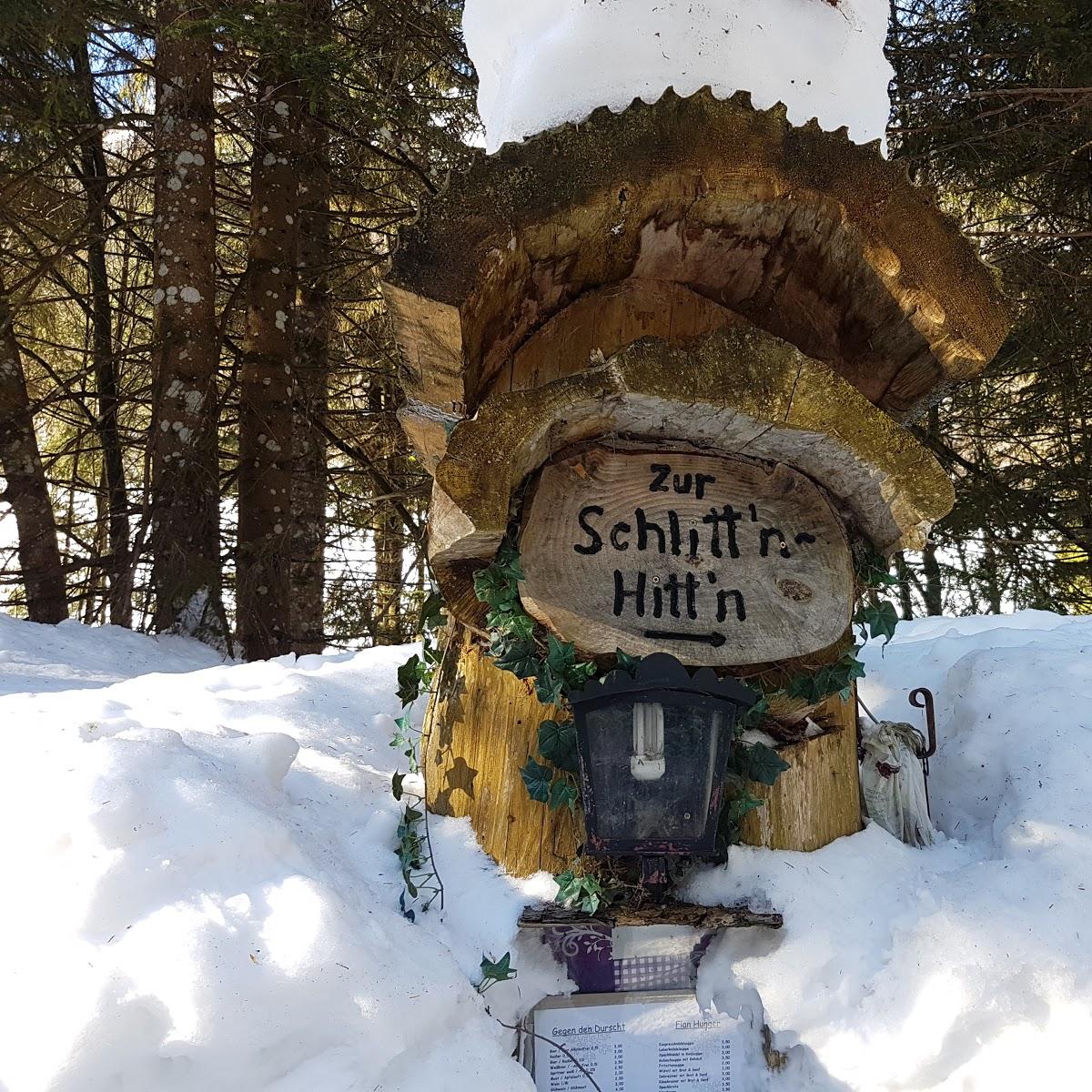 Restaurant "Schlittn Hittn" in Tiefbrunnau