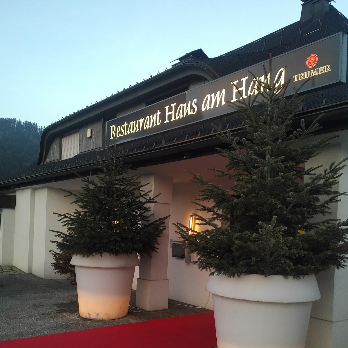 Restaurant "Haus am Hang" in Sankt Gilgen