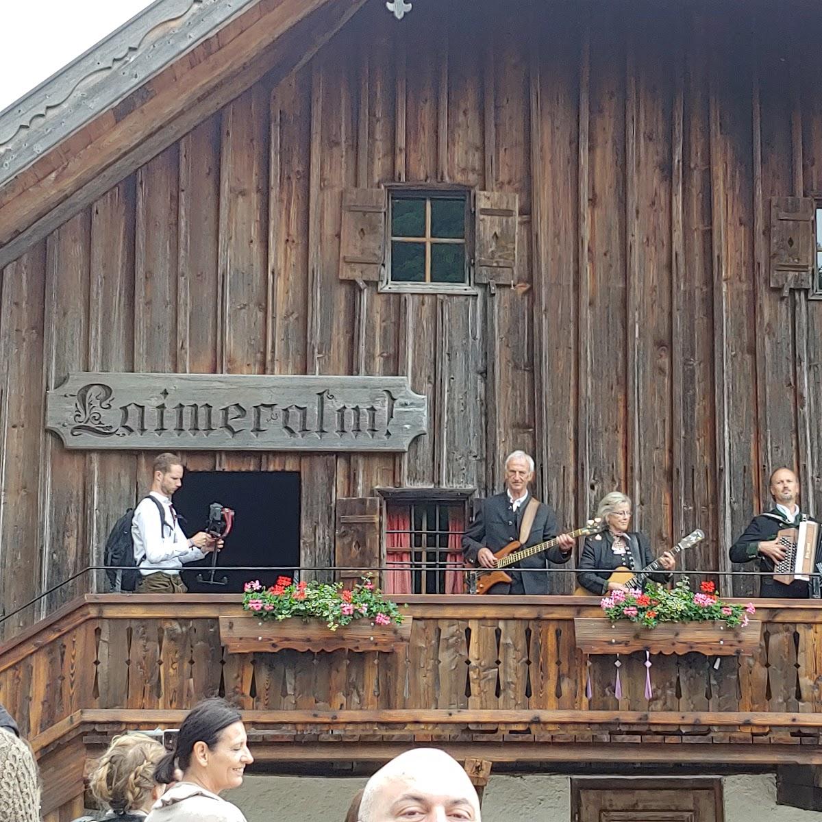 Restaurant "Laimeralm" in Strobl