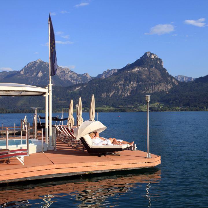 Restaurant "Romantik Hotel Im Weissen Rössl" in Sankt Wolfgang im Salzkammergut