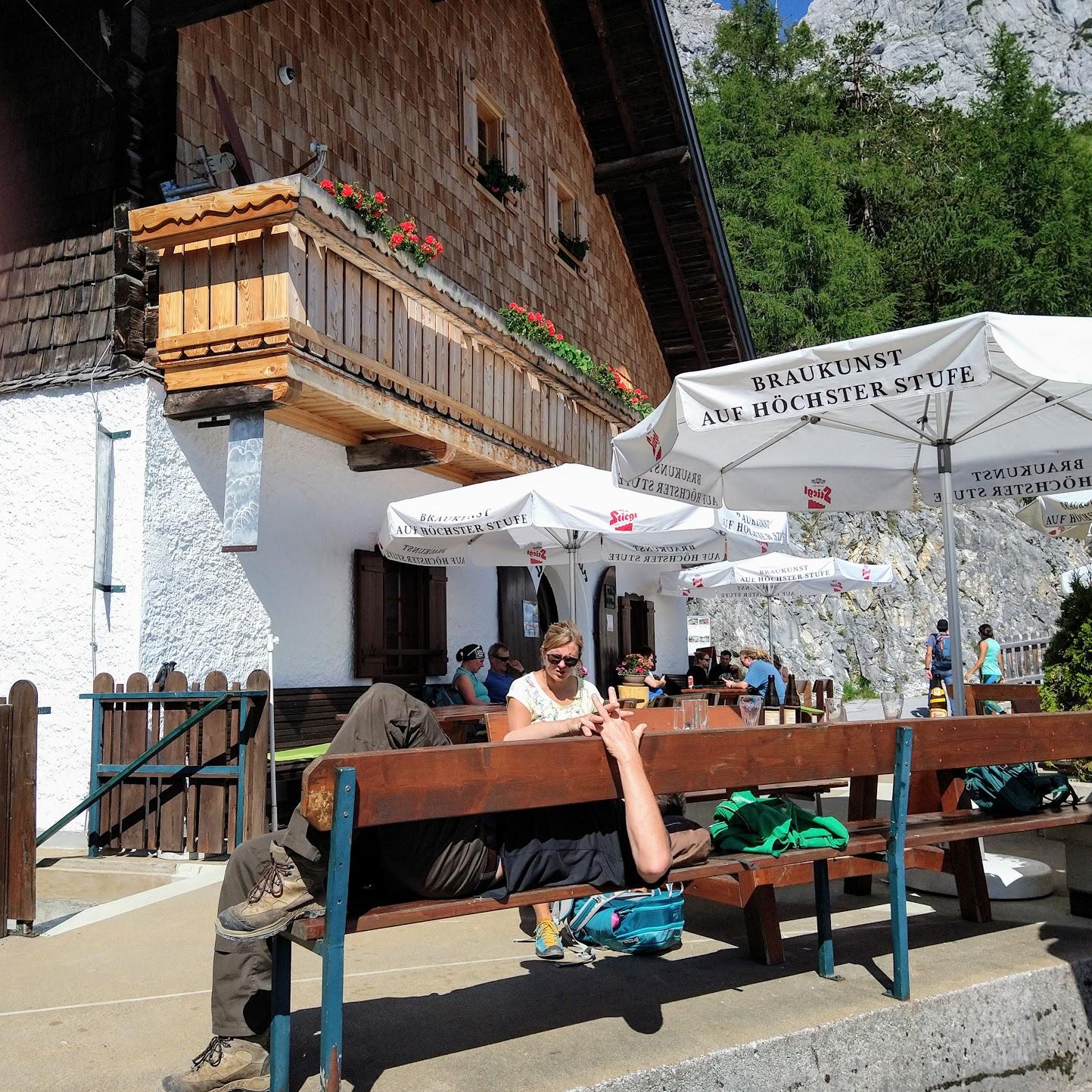 Restaurant "Dr. Oedl Schutzhaus" in Werfen