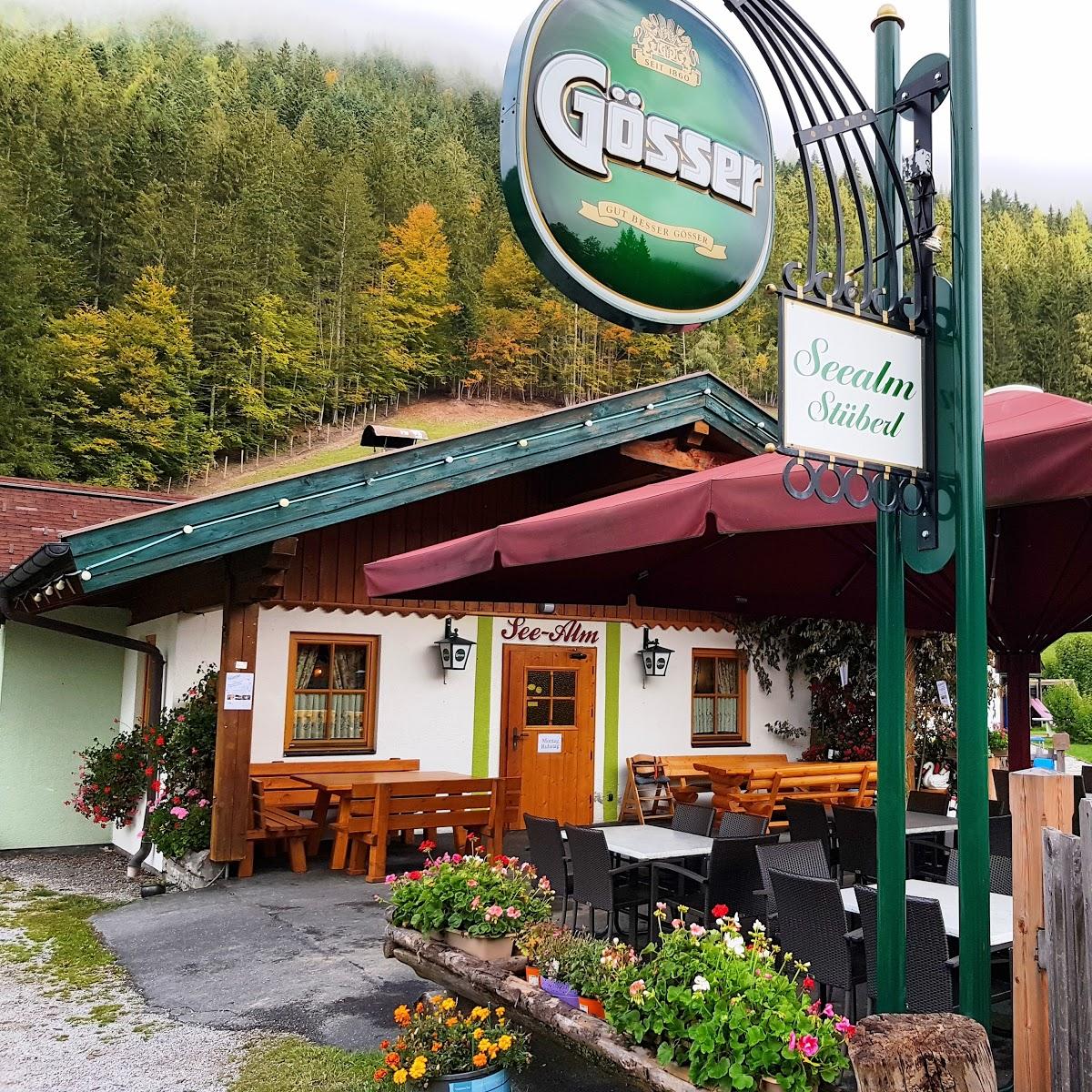 Restaurant "Seealmstüberl" in Lampersbach