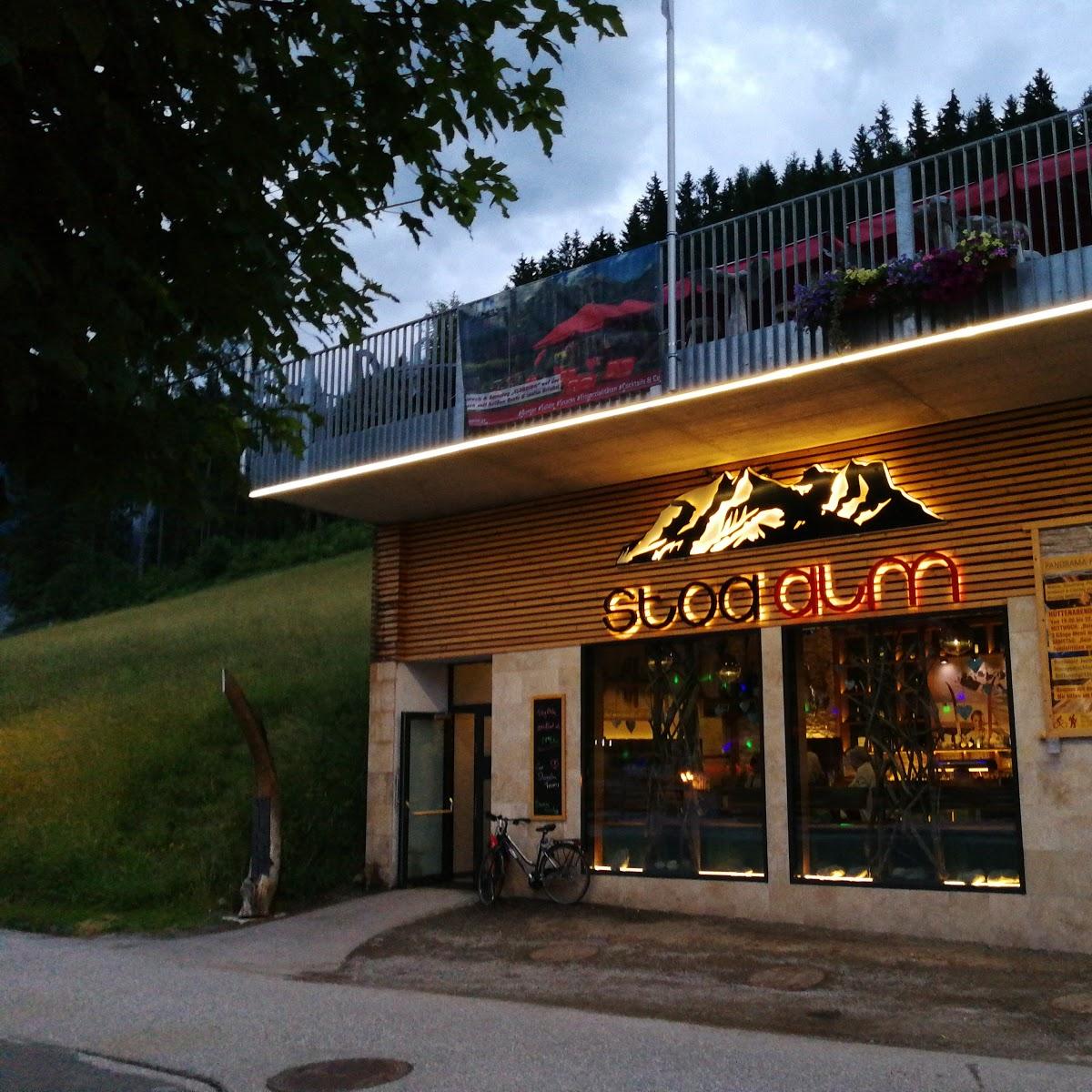 Restaurant "Stoa Alm" in Werfenweng