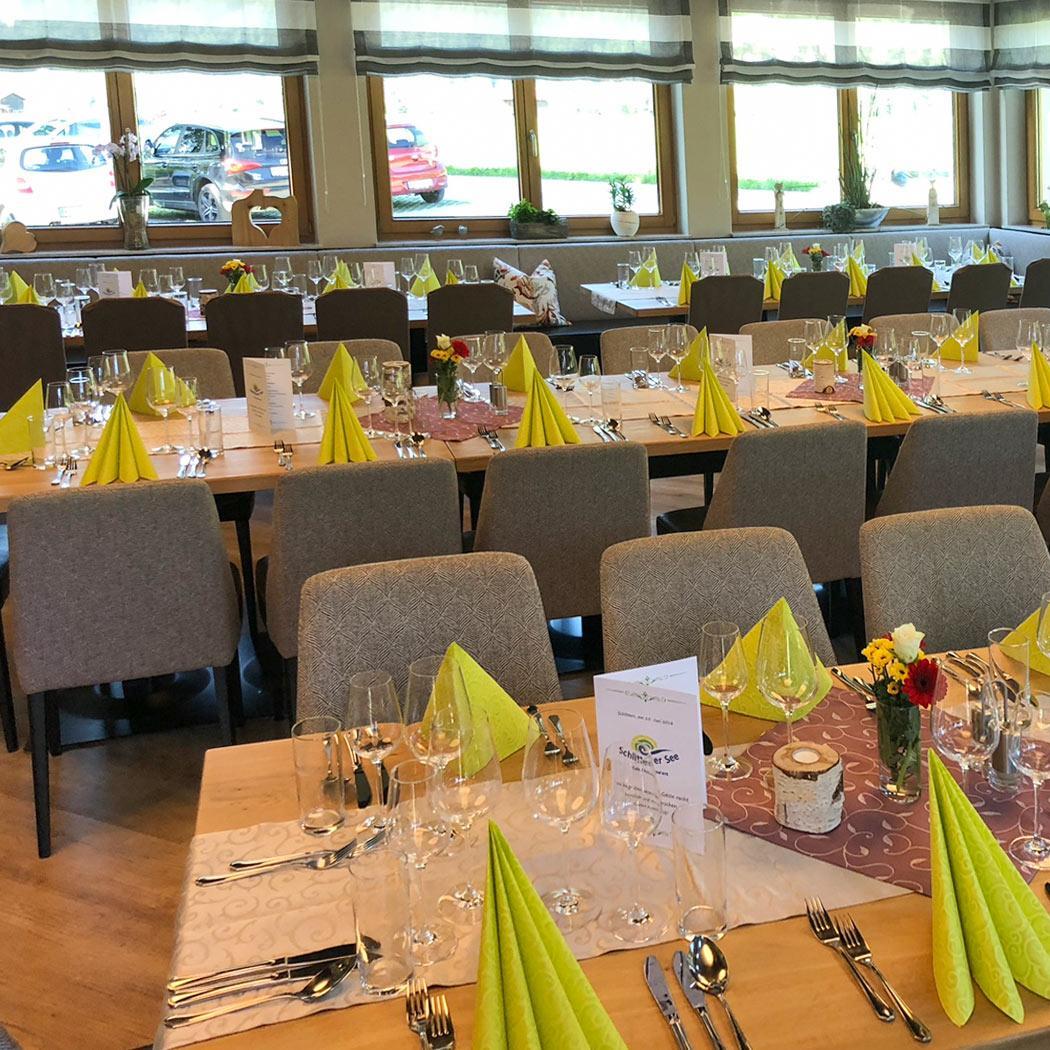 Restaurant "Café & Restaurant Schlitterer See" in Schlitters