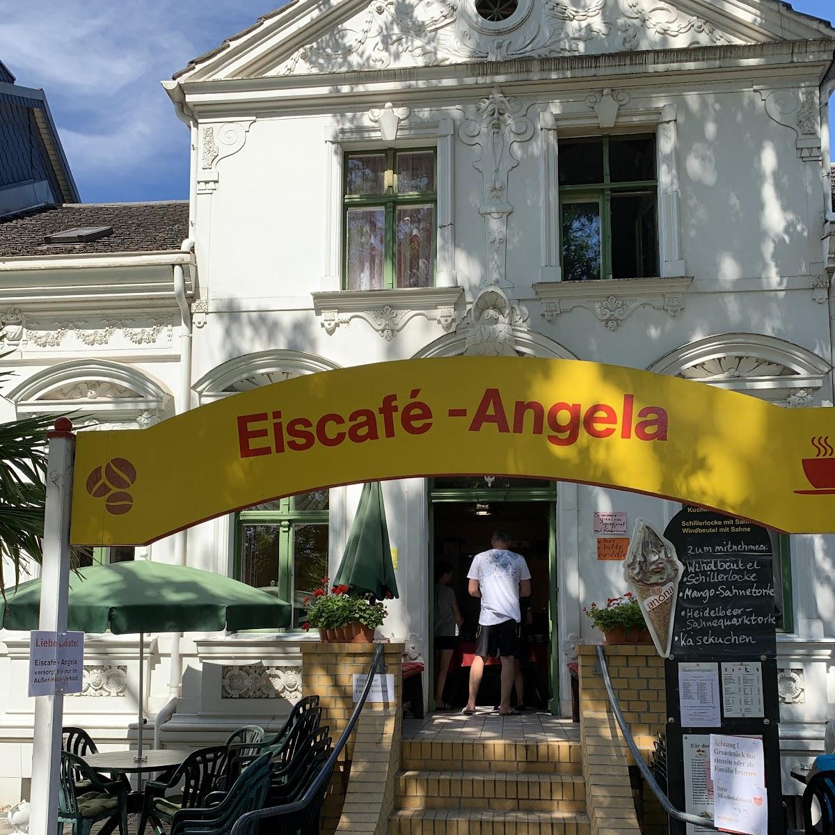 Restaurant "Eiscafé Angela - Angela Weibrecht" in Am Mellensee