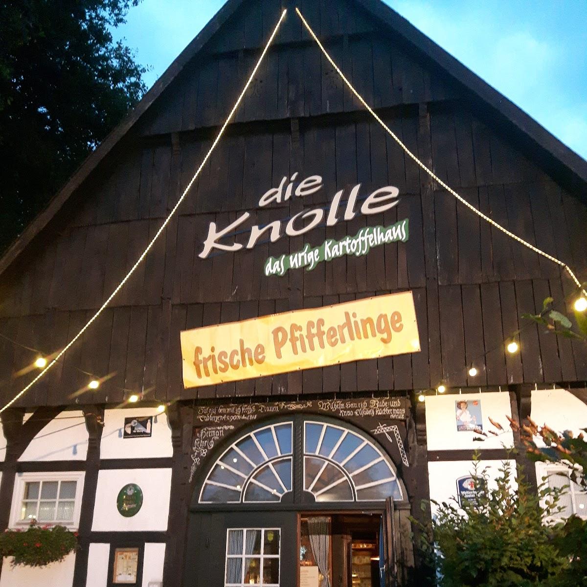 Restaurant "Die Knolle - Hachmeister & Ernstmeier GbR" in Bünde
