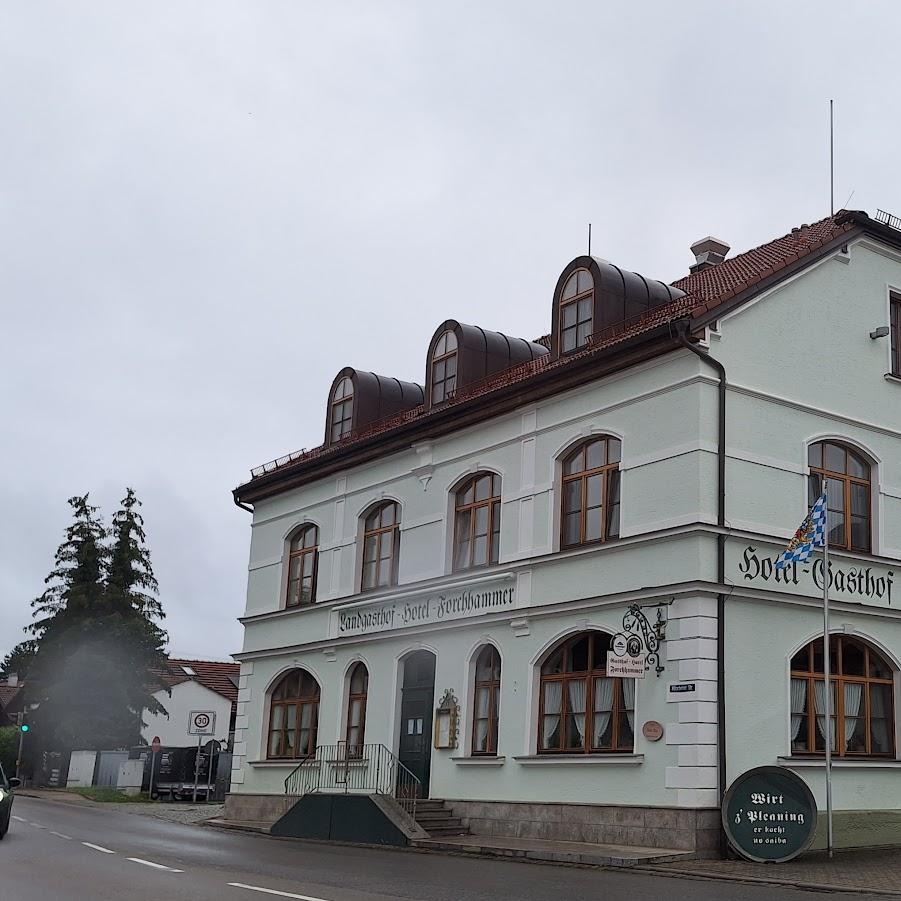 Restaurant "Landgasthof & Hotel Forchhammer" in Pliening