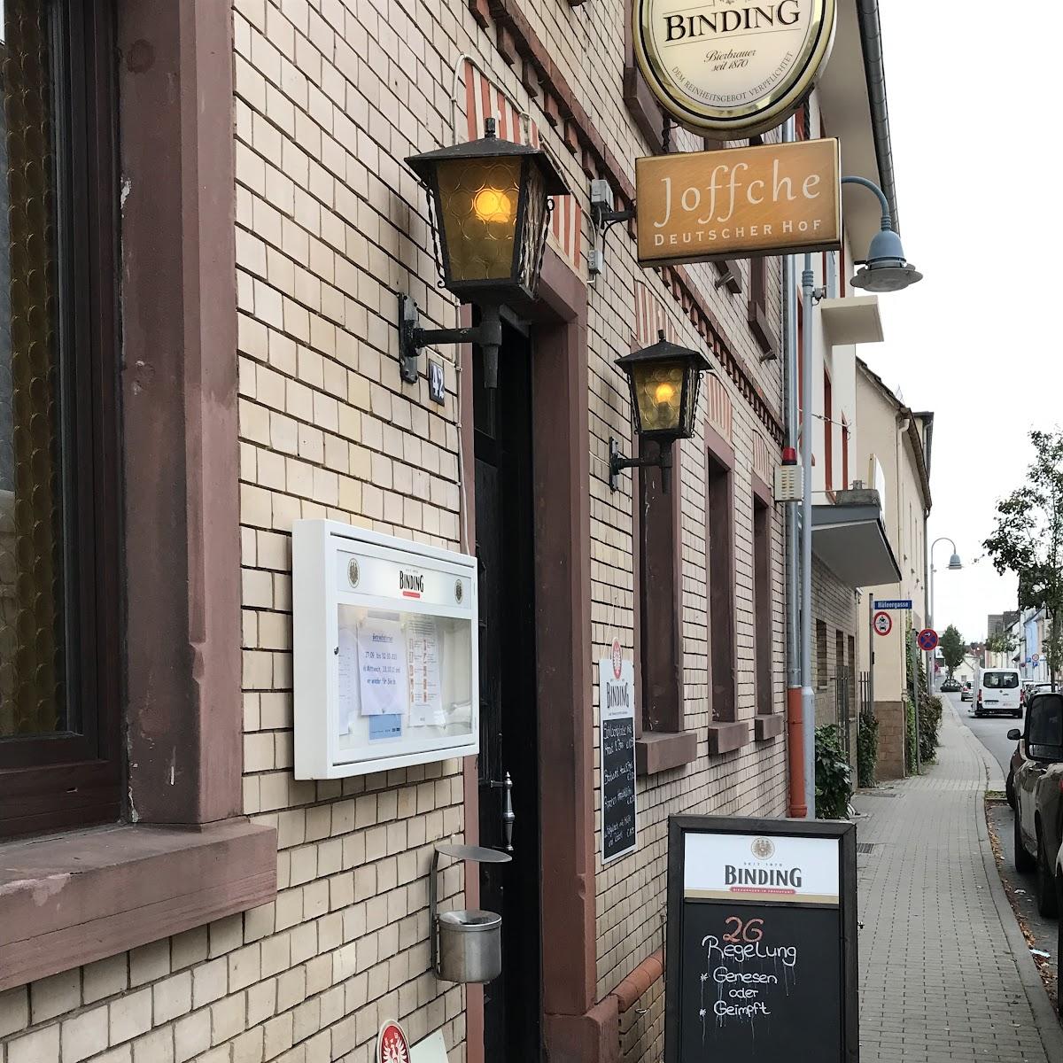 Restaurant "Deutscher Hof - Joffche" in Flörsheim am Main