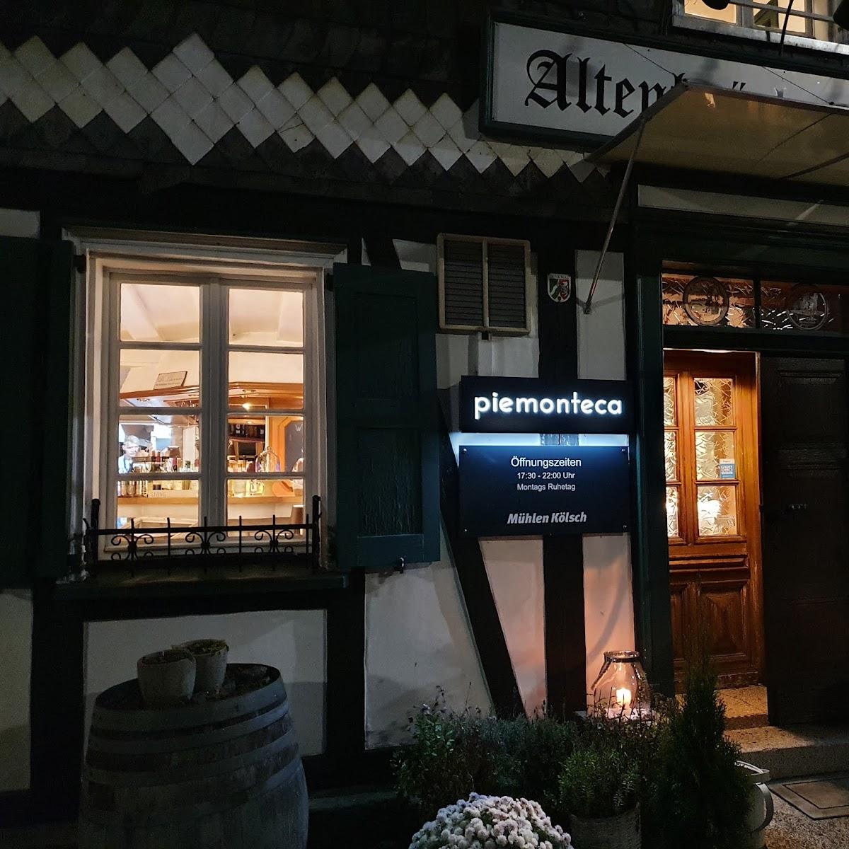 Restaurant "Restaurant Piemonteca" in Overath