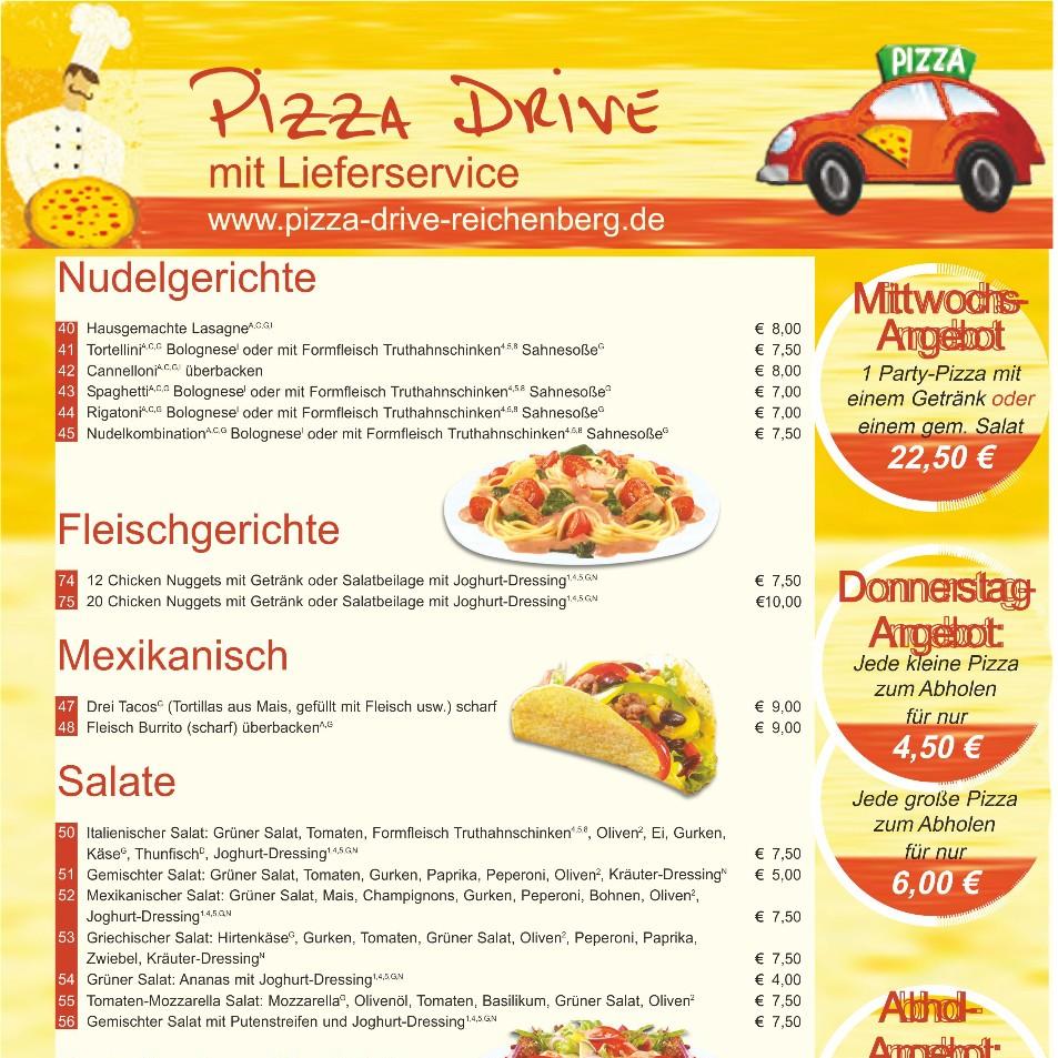 Restaurant "Pizza Drive" in Reichenberg