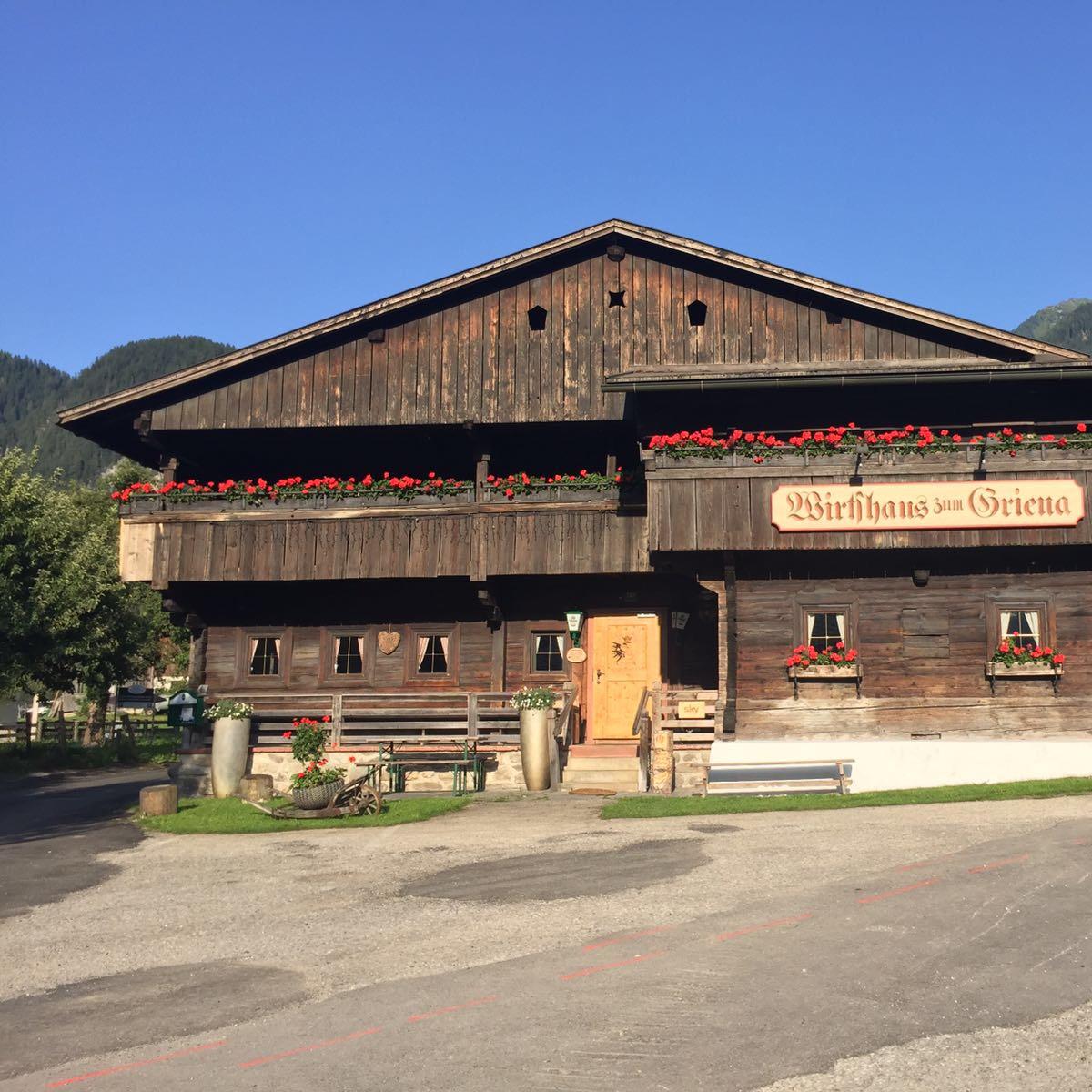 Restaurant "Wirtshaus zum Griena" in Mayrhofen