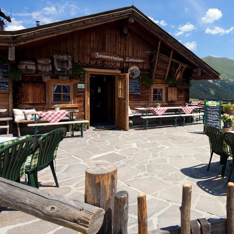 Restaurant "Jausenstation Lattenalm" in Vorderlanersbach