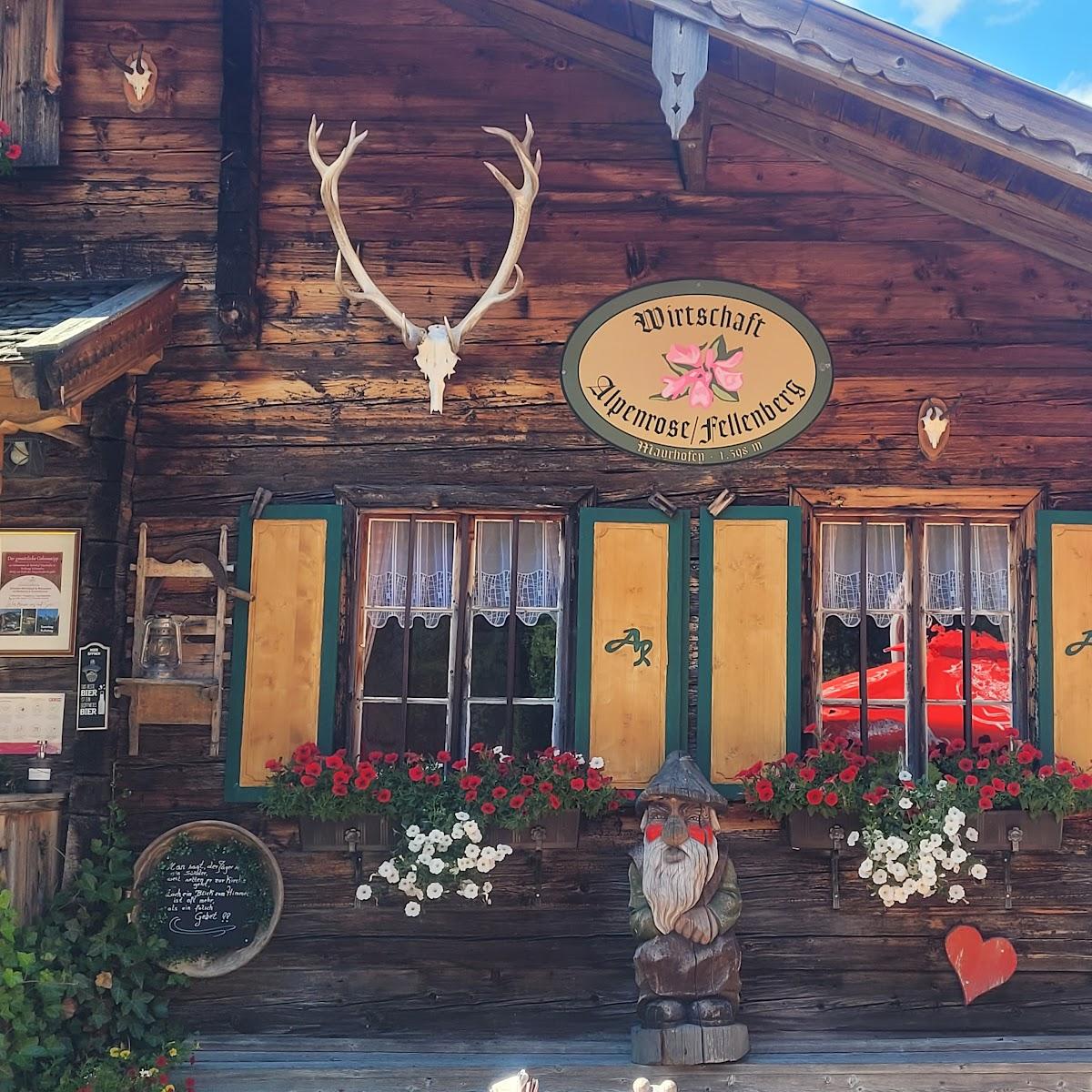 Restaurant "Alpengasthaus Alpenrose" in Mayrhofen