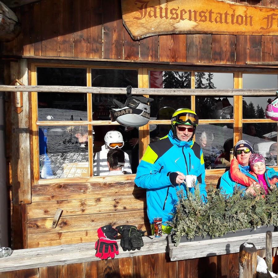 Restaurant "Jausenstation Frankalm" in Sonnberg