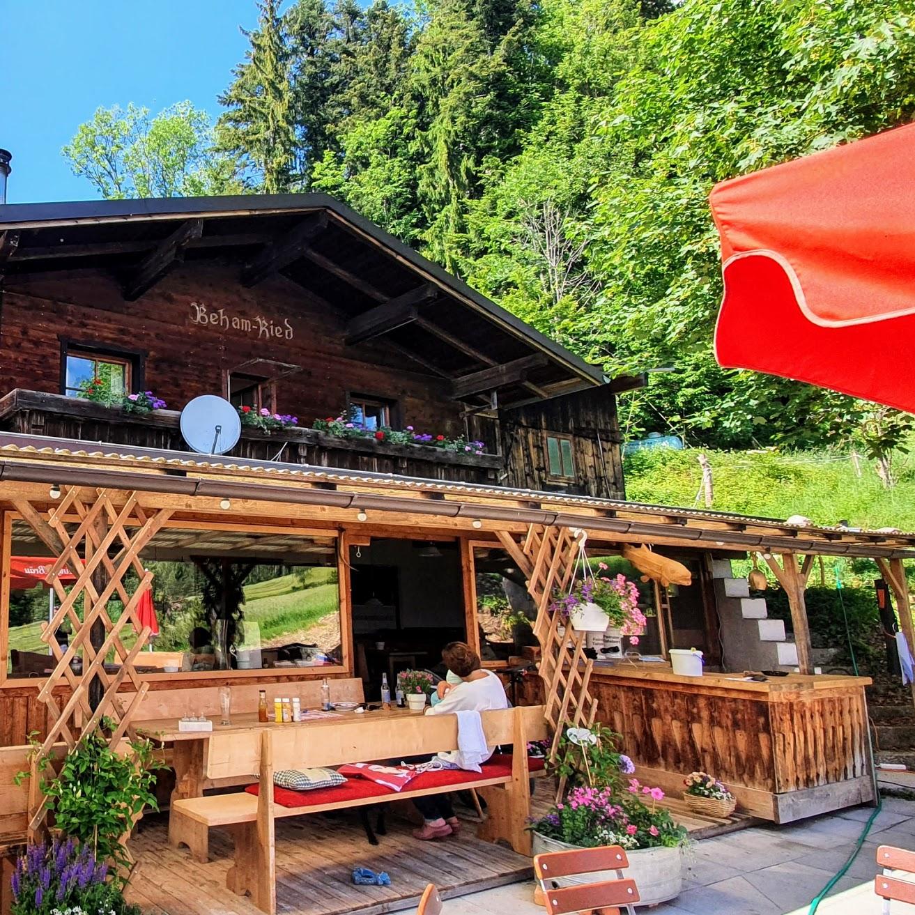Restaurant "Alpengasthaus Behamried" in Niederndorf bei Kufstein