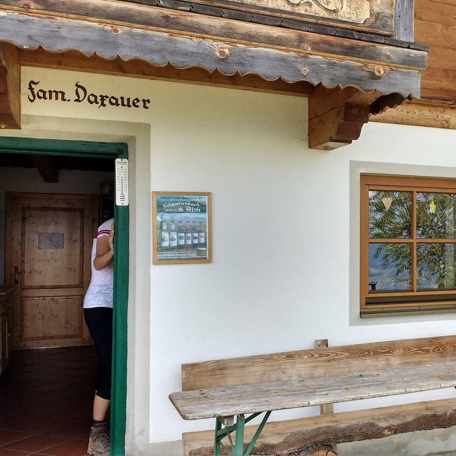 Restaurant "Schwarzenbachalm" in Kössen