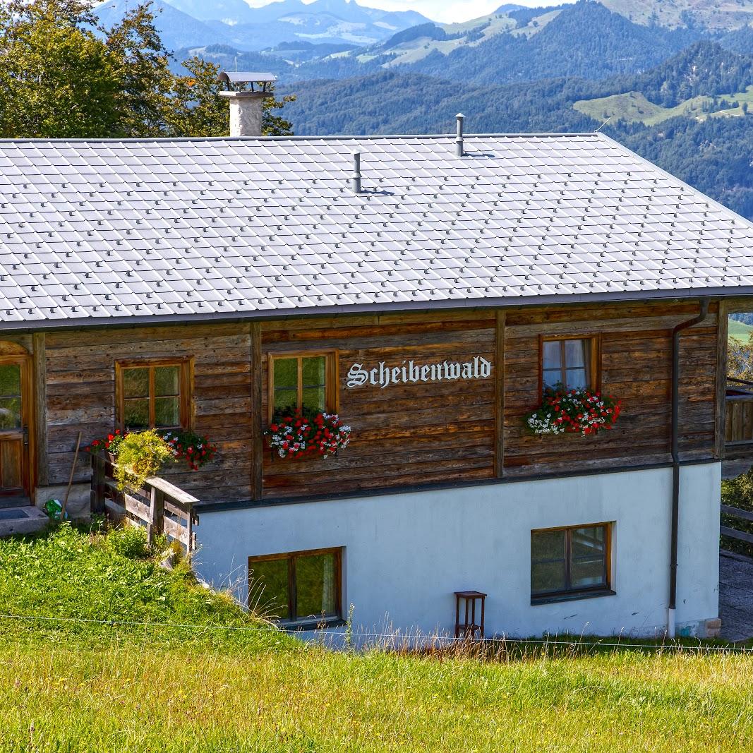 Restaurant "Scheibenwald" in Kössen