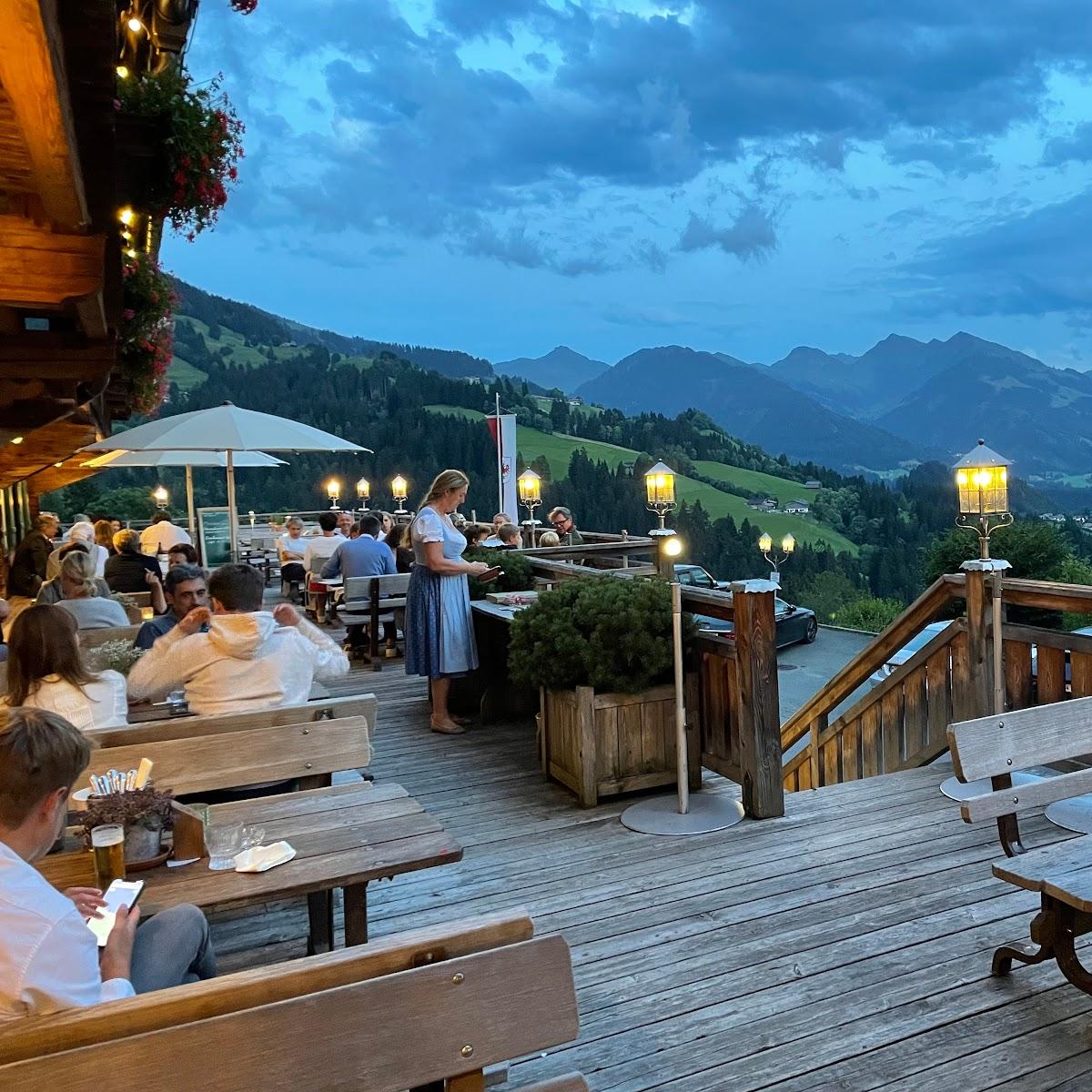 Restaurant "Berggasthof Hagstein" in Kitzbühel